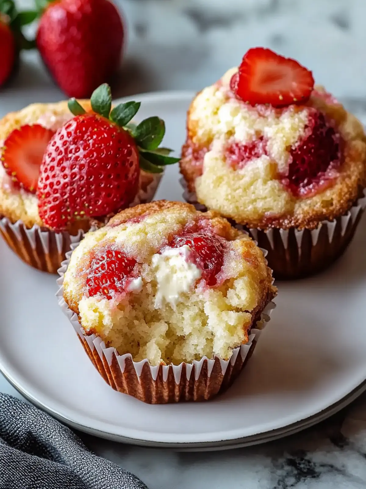 Irresistible Strawberry Cream Cheese Muffins to Brighten Your Day 5 Strawberry Cream Cheese Muffins