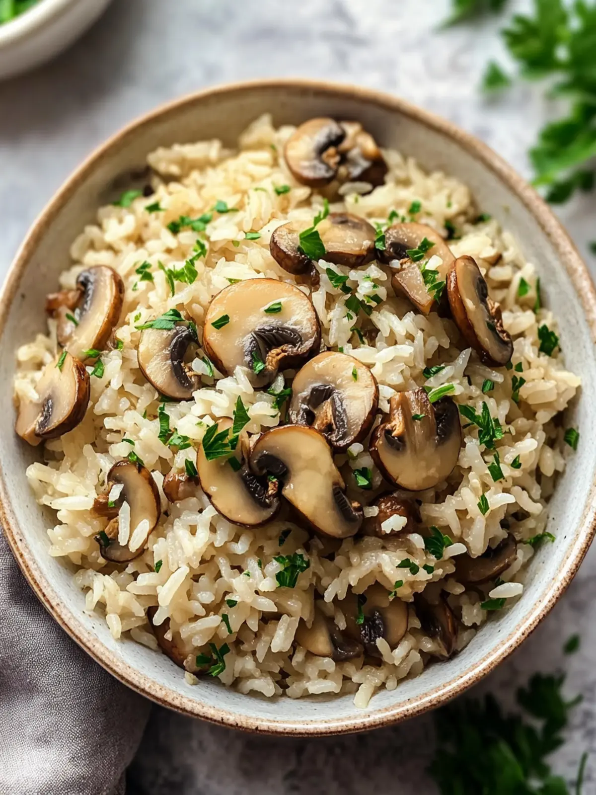 Irresistible Mushroom Rice for Cozy Home Cooking Delight 3 Mushroom Rice