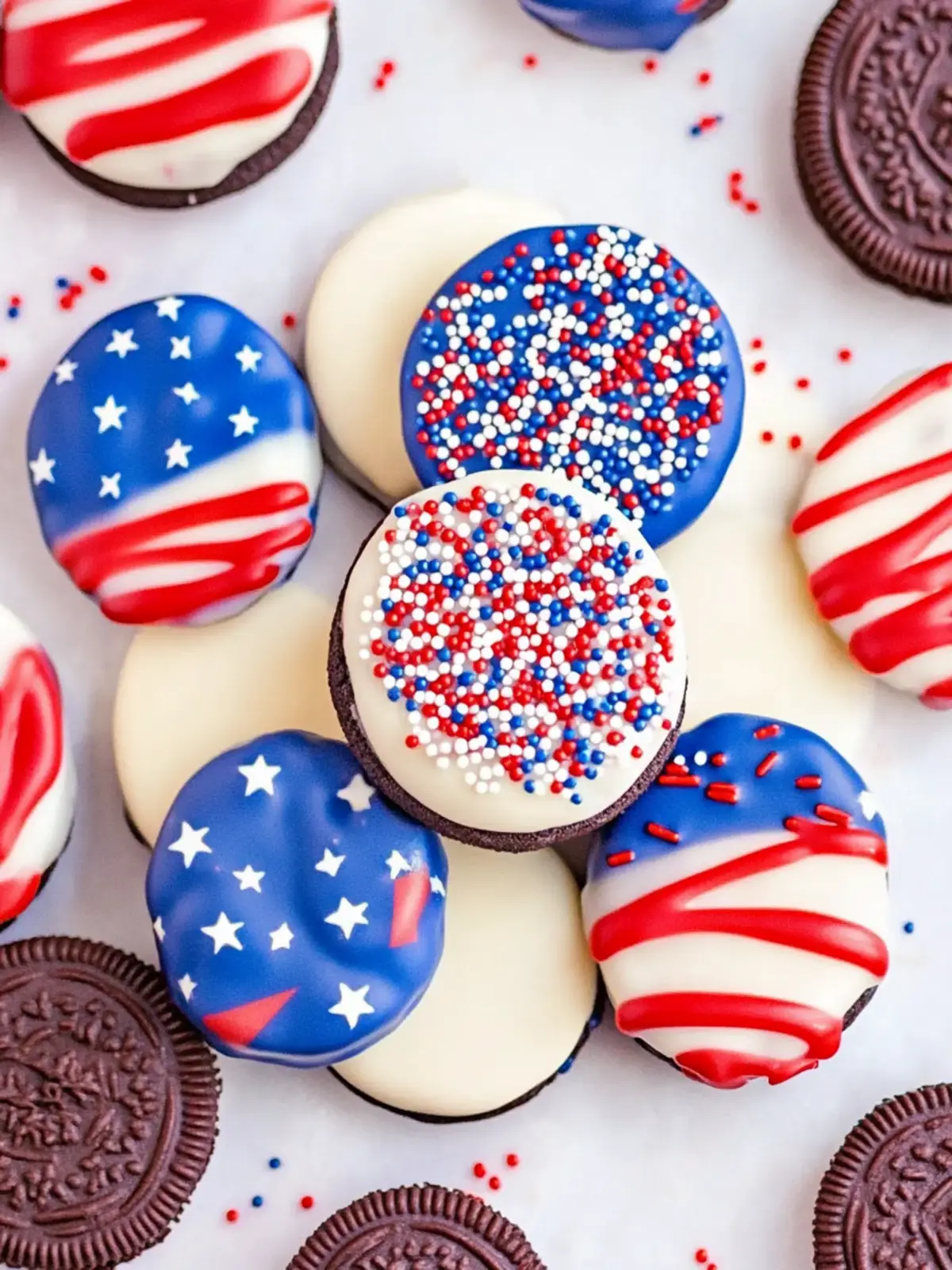 Delicious 4th of July Chocolate Covered Oreos to WOW Guests 5 4th of July Chocolate Covered Oreos