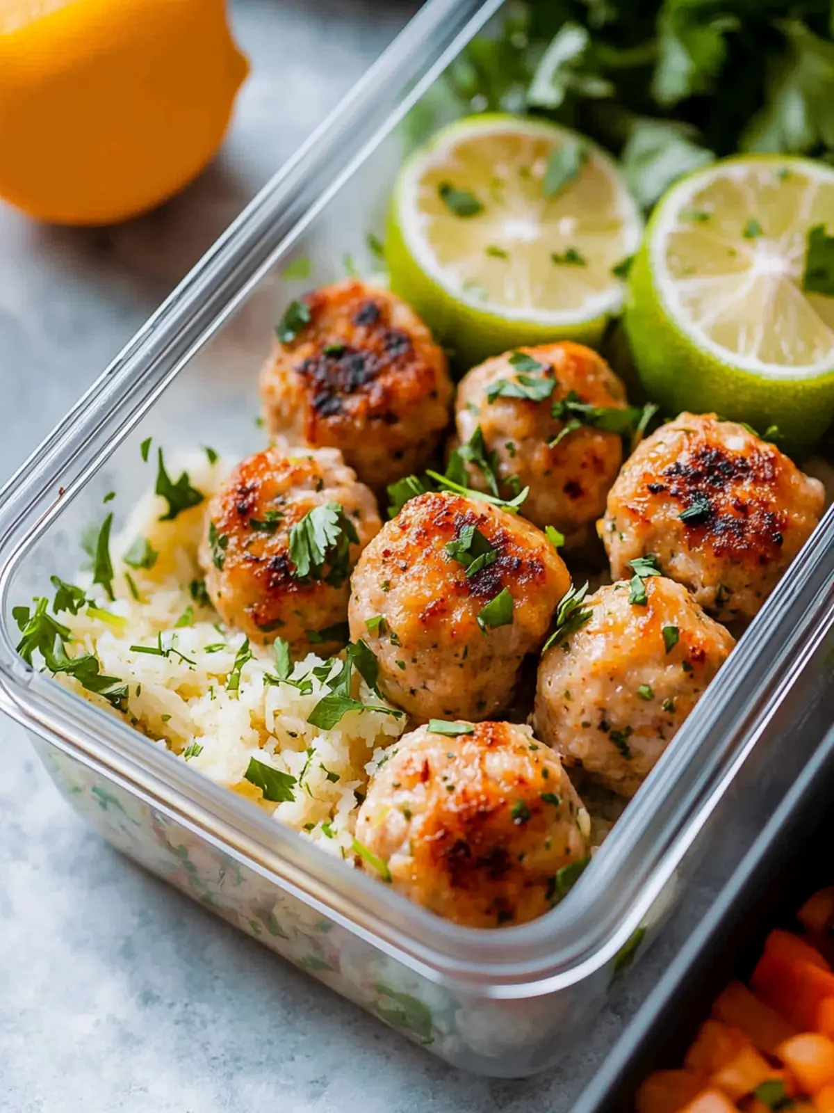 High Protein Chicken Meatballs Meal Prep for Flavor Lovers 4 High Protein Chicken Meatballs Meal Prep