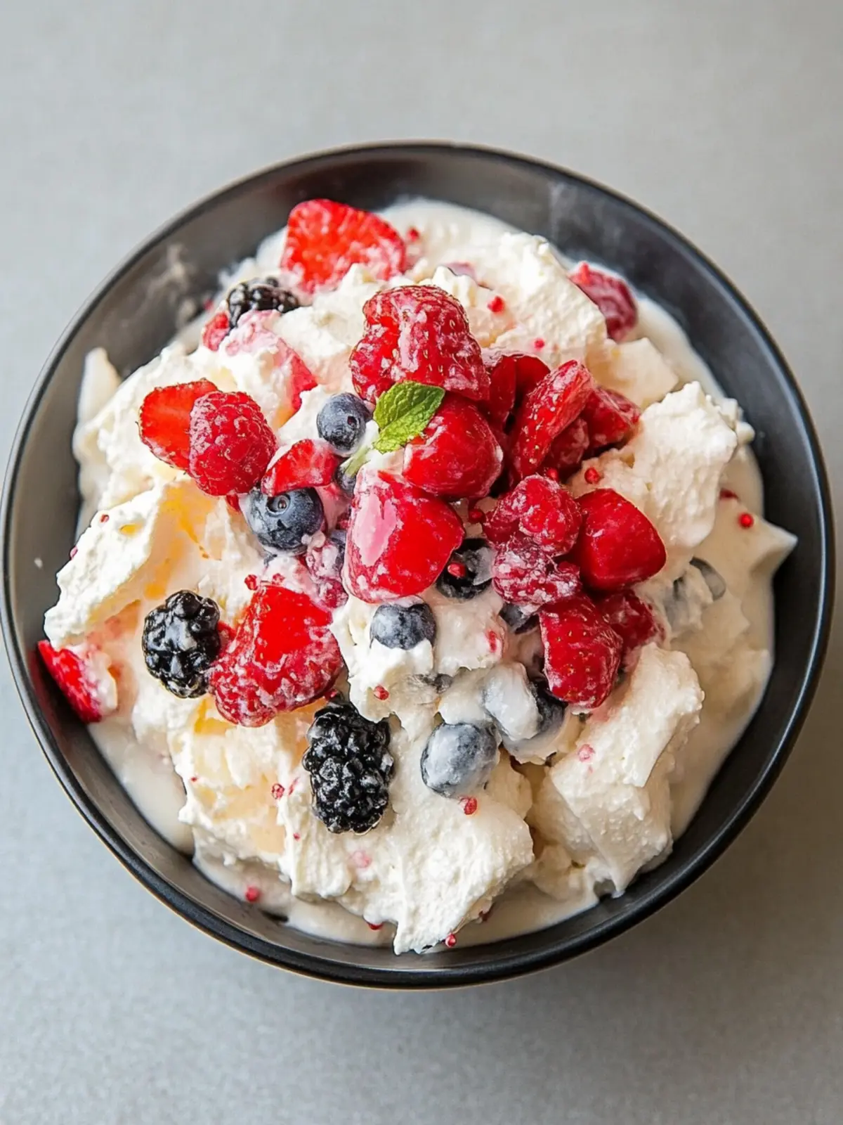 Indulge in 4th of July Cheesecake Salad Bliss 4 4th of July Cheesecake Salad