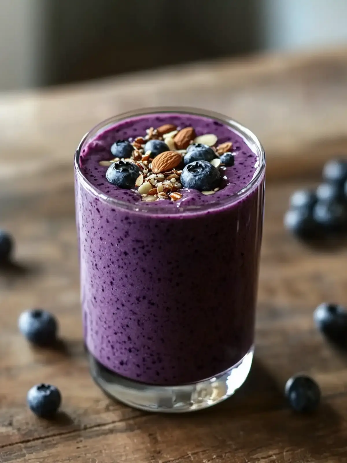 Revitalize Your Day with a Blueberry Almond Gut Health Smoothie 4 Gut Health Smoothies Blueberry Almond Smoothie