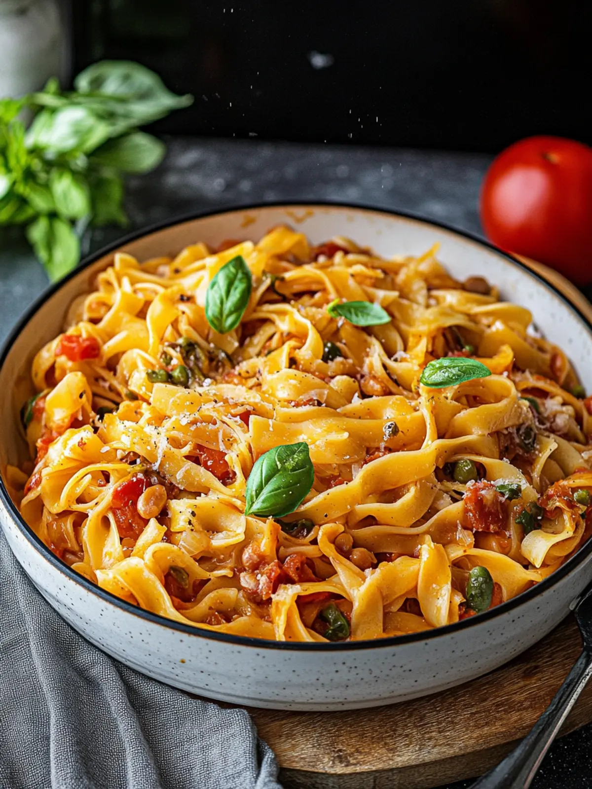 Savor Bold Italian Drunken Noodles for Cozy Nights In 3 Italian Drunken Noodles