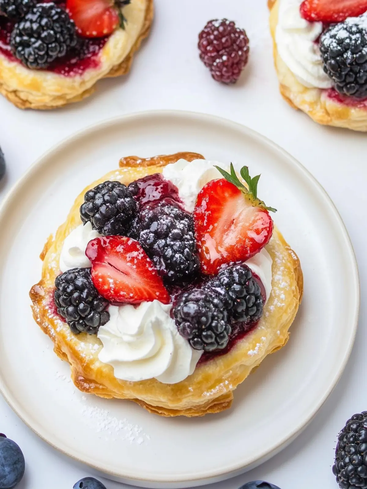 Delightful 4th of July Easy Mixed Berry Pastries Recipe 5 4th of July Easy Mixed Berry Pastries Recipe
