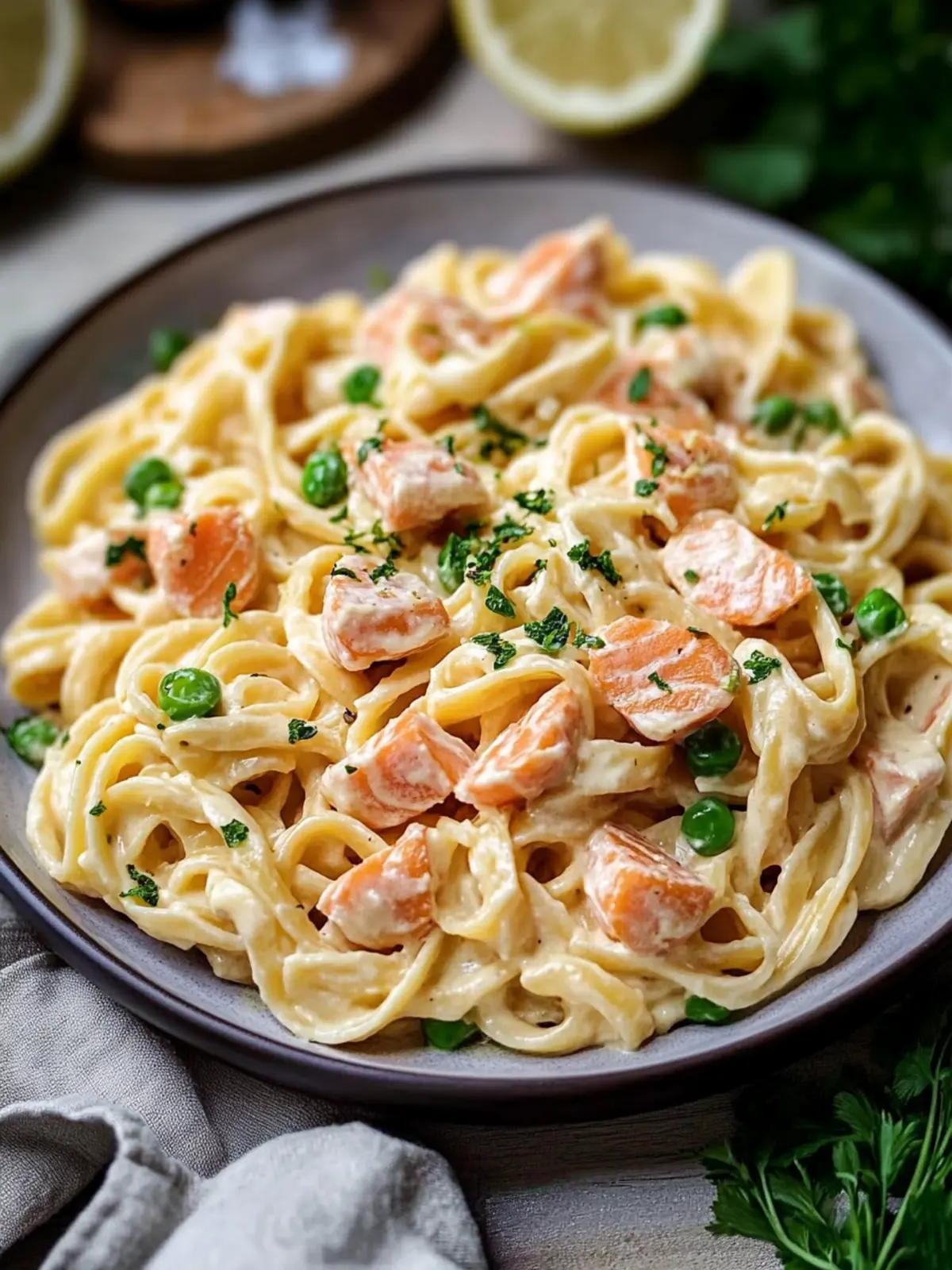 Creamy Hot Smoked Salmon Pasta in 20 Minutes Flat 4 Creamy Hot Smoked Salmon Pasta