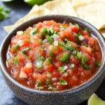 4TH OF JULY Homemade Salsa Recipe for Perfect Summer Snacking 6 4TH OF JULY Homemade Salsa Recipe {Restaurant Style}
