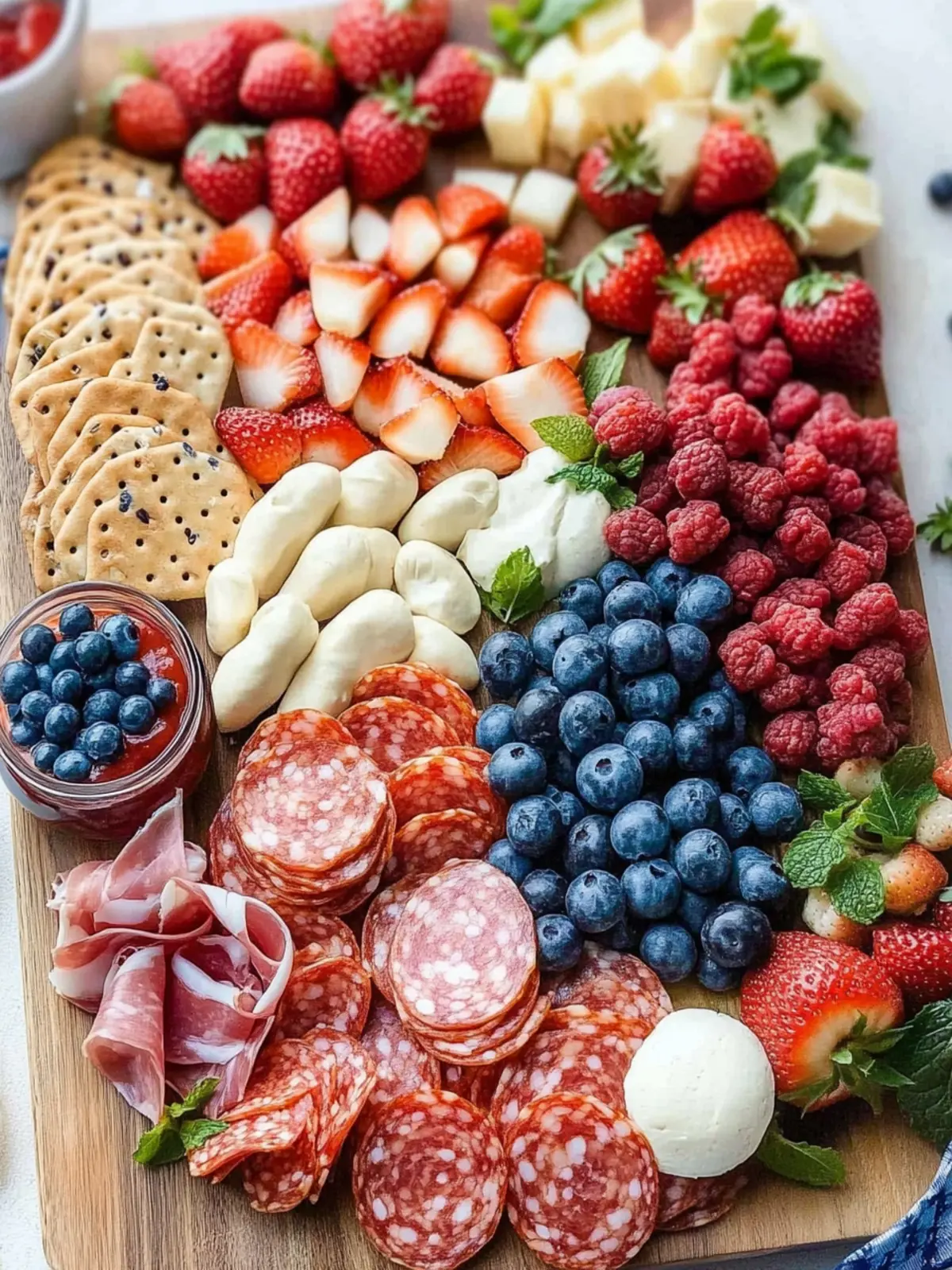Festive Fourth of July Charcuterie Board to Impress Guests 4 Fourth of July Charcuterie Board