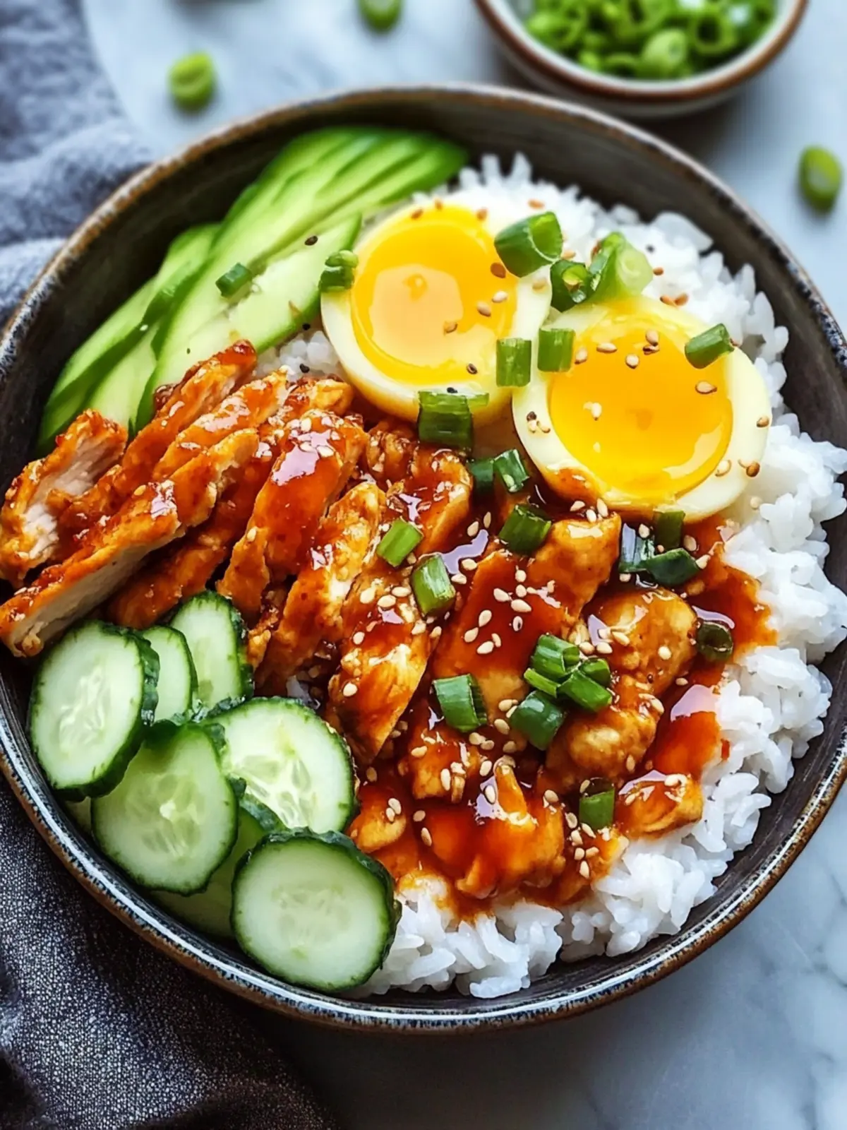 Savor Korean Chicken Rice Bowls for Comforting Family Dinners 5 Savor Korean Chicken Rice Bowls