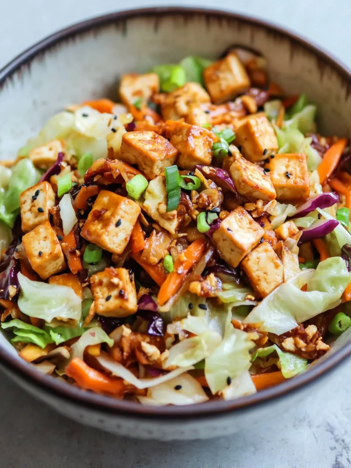 High Protein Easy Cabbage Tofu Stir-Fry for Busy Nights 2 High Protein Easy Cabbage Tofu Stir-Fry