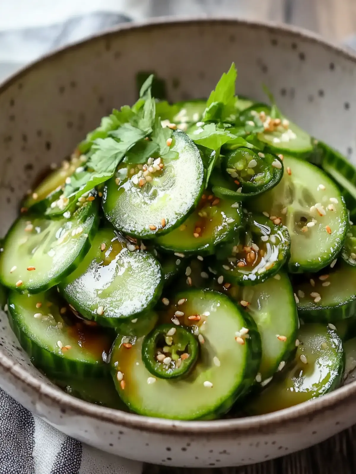 Fresh Asian Sesame Cucumber Salad Recipe You'll Love Today 5 Fresh Asian Sesame Cucumber Salad Recipe