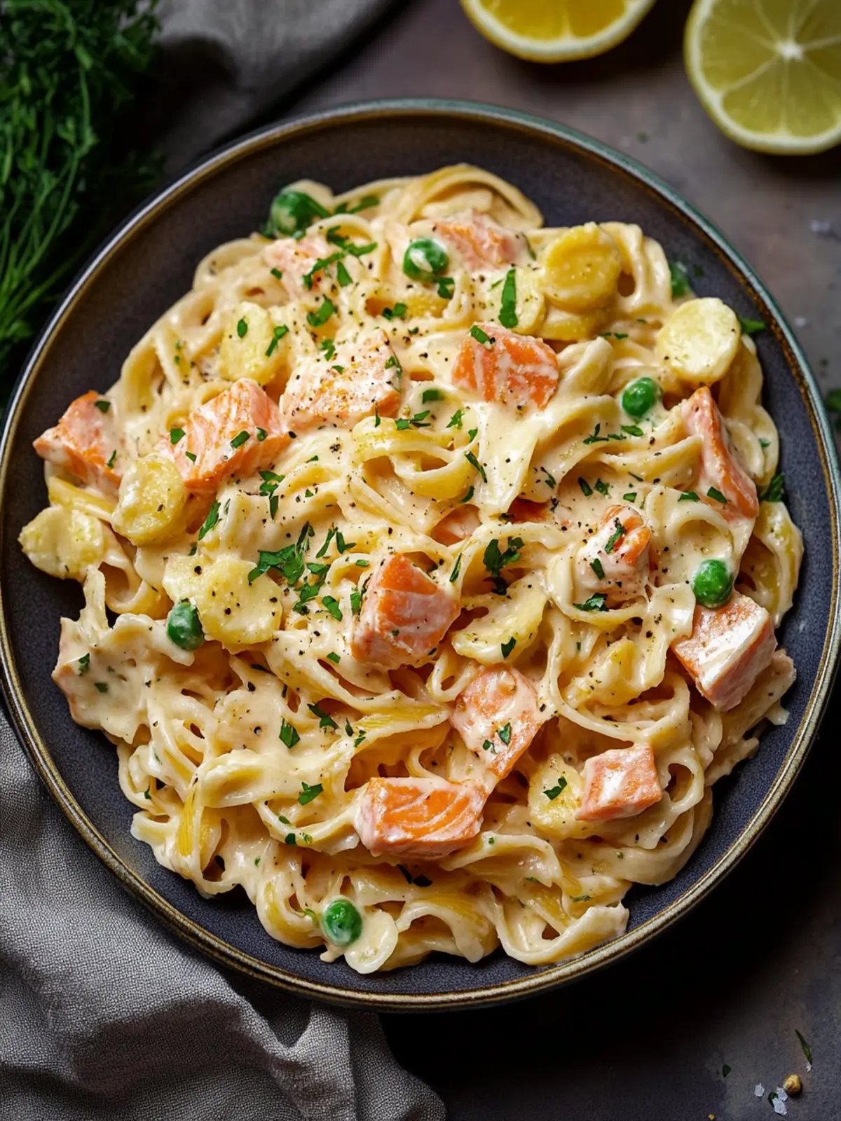 Creamy Hot Smoked Salmon Pasta in 20 Minutes Flat 2 Creamy Hot Smoked Salmon Pasta