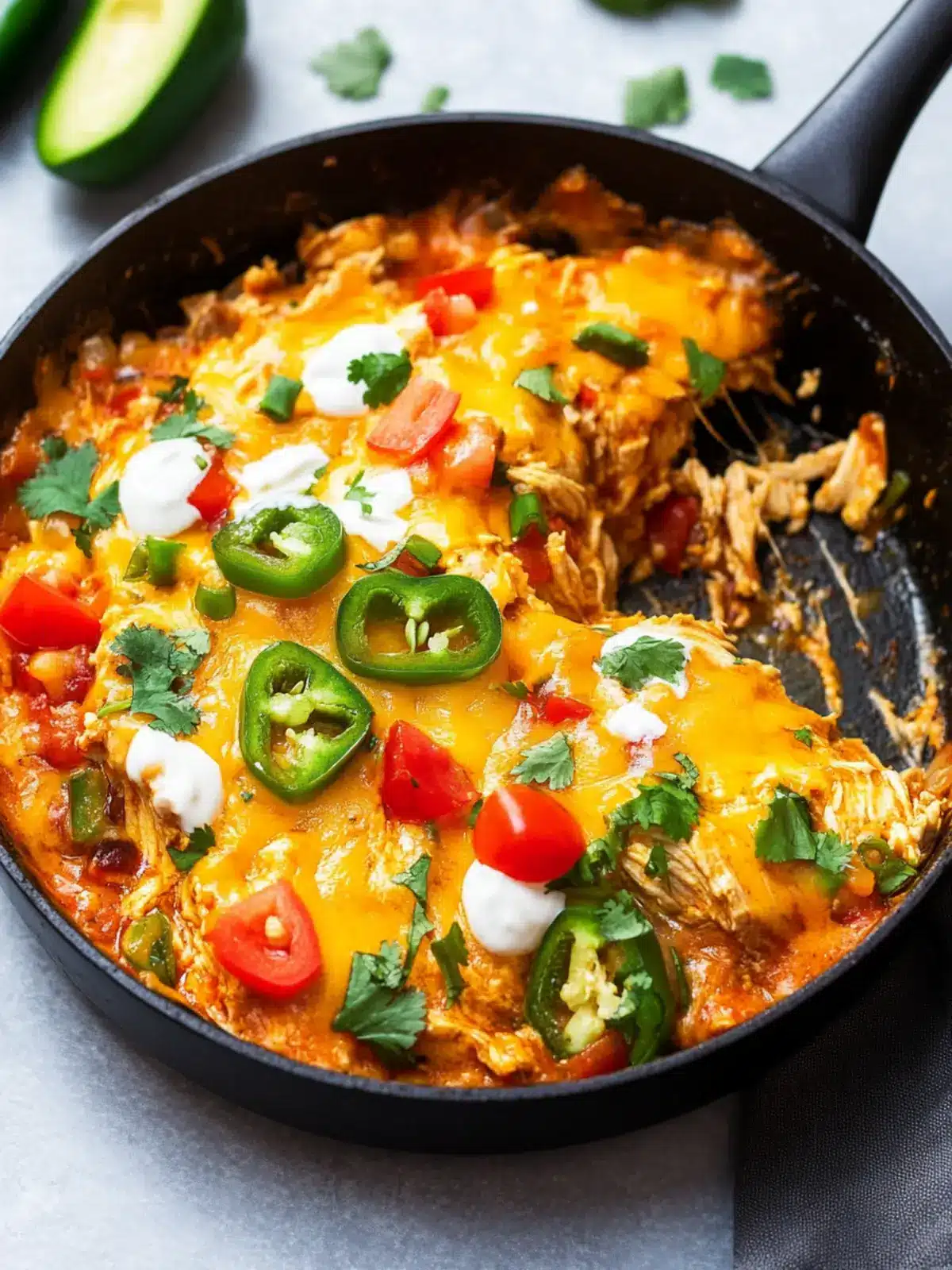Keto Mexican Cheesy Chicken Skillet: A Flavor Explosion! 5 Keto Mexican Cheesy Chicken Skillet