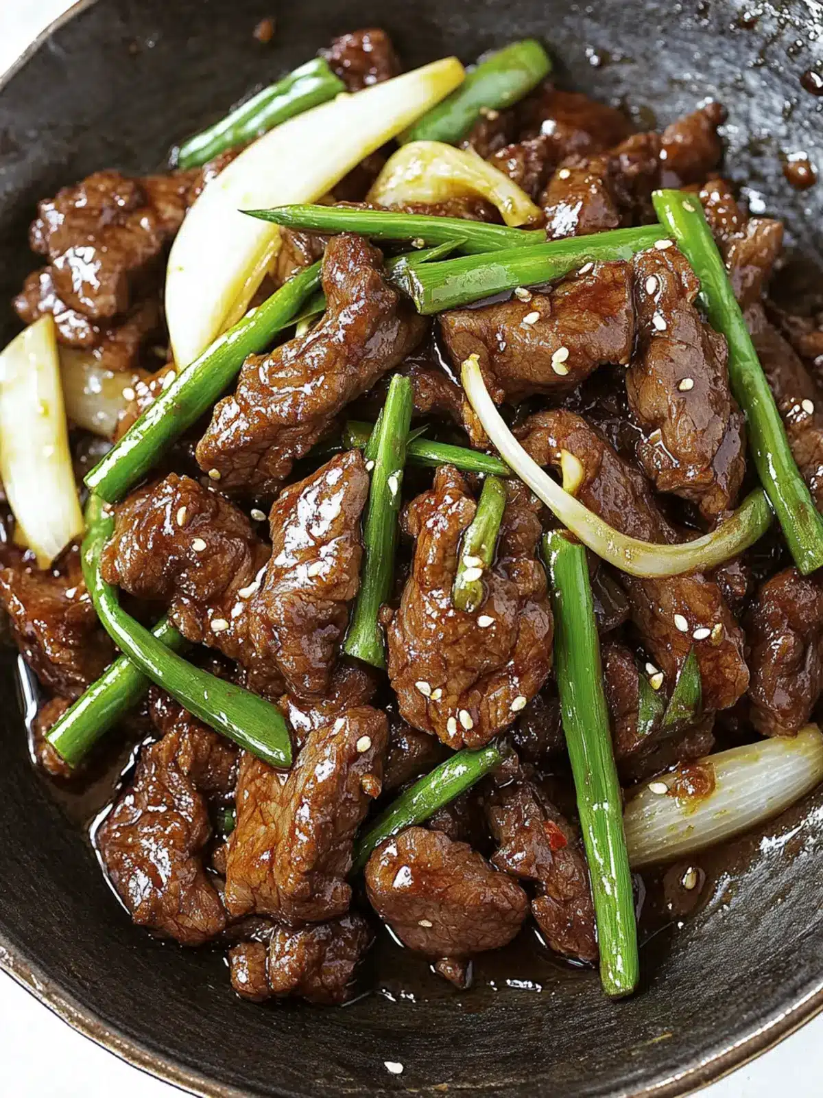 Savory Mongolian Beef: A Flavorful Home-Cooked Delight 3 Mongolian Beef