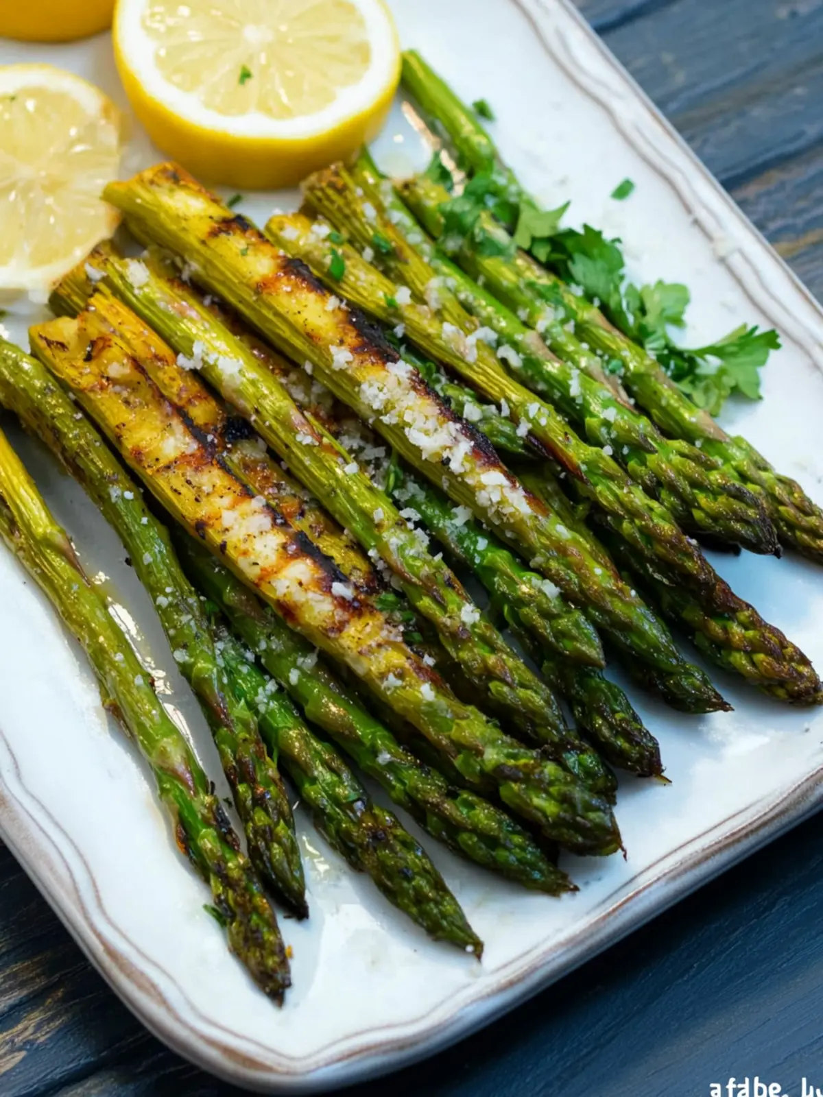 Zesty 4th of July Lemon Garlic Grilled Asparagus Delight 2 4th of July Lemon Garlic Grilled Marinated Asparagus