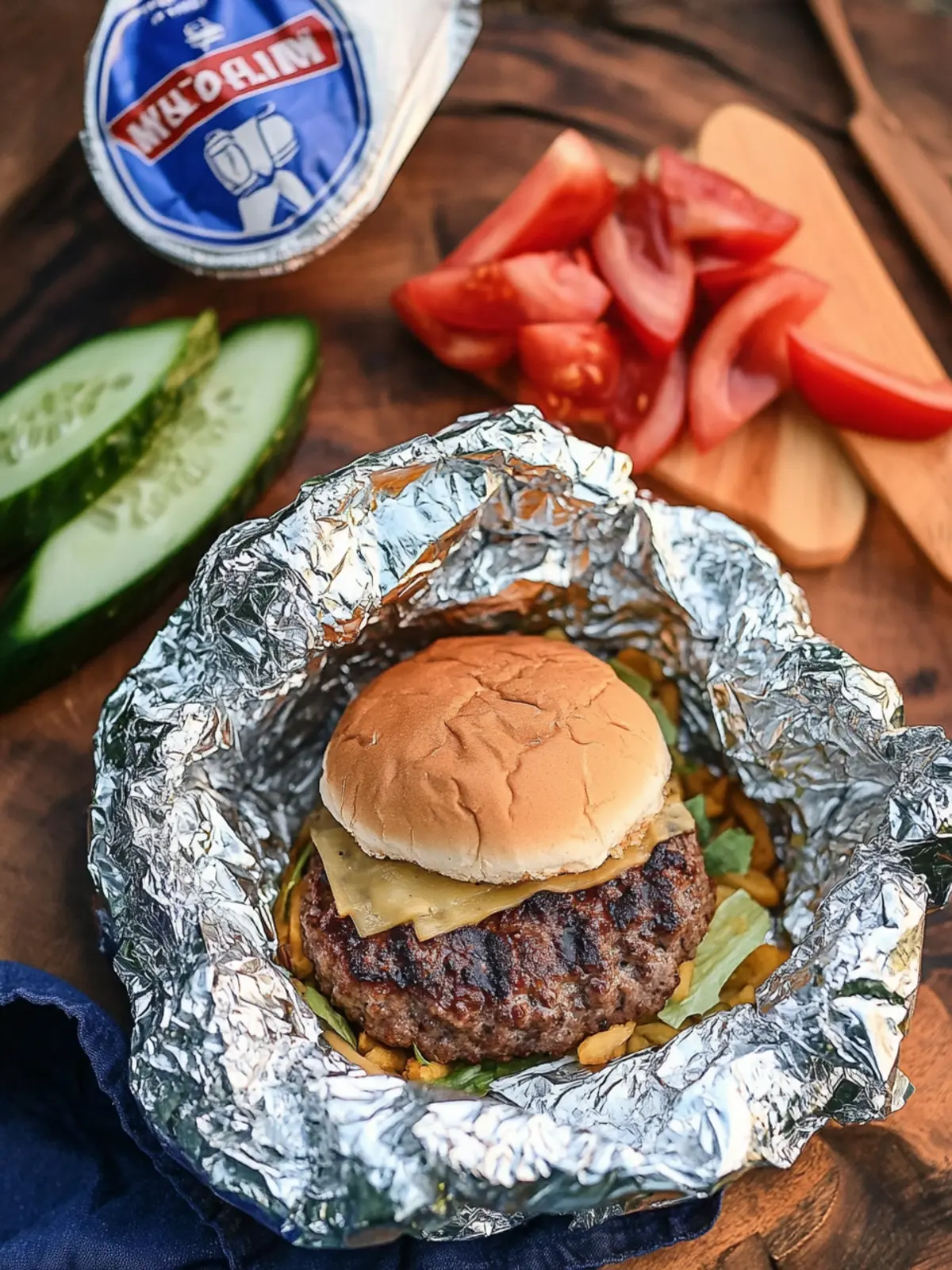Camping Dinner Delight: Hobo Dinner Hamburger Foil Packets 3 Camping Dinner Hobo Dinner Hamburger Foil Packets