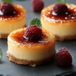 Sweet Mini Crème Brûlée Cheesecakes Recipe Delight at Home 5 Mini Crème Brûlée Cheesecakes Recipe Delight