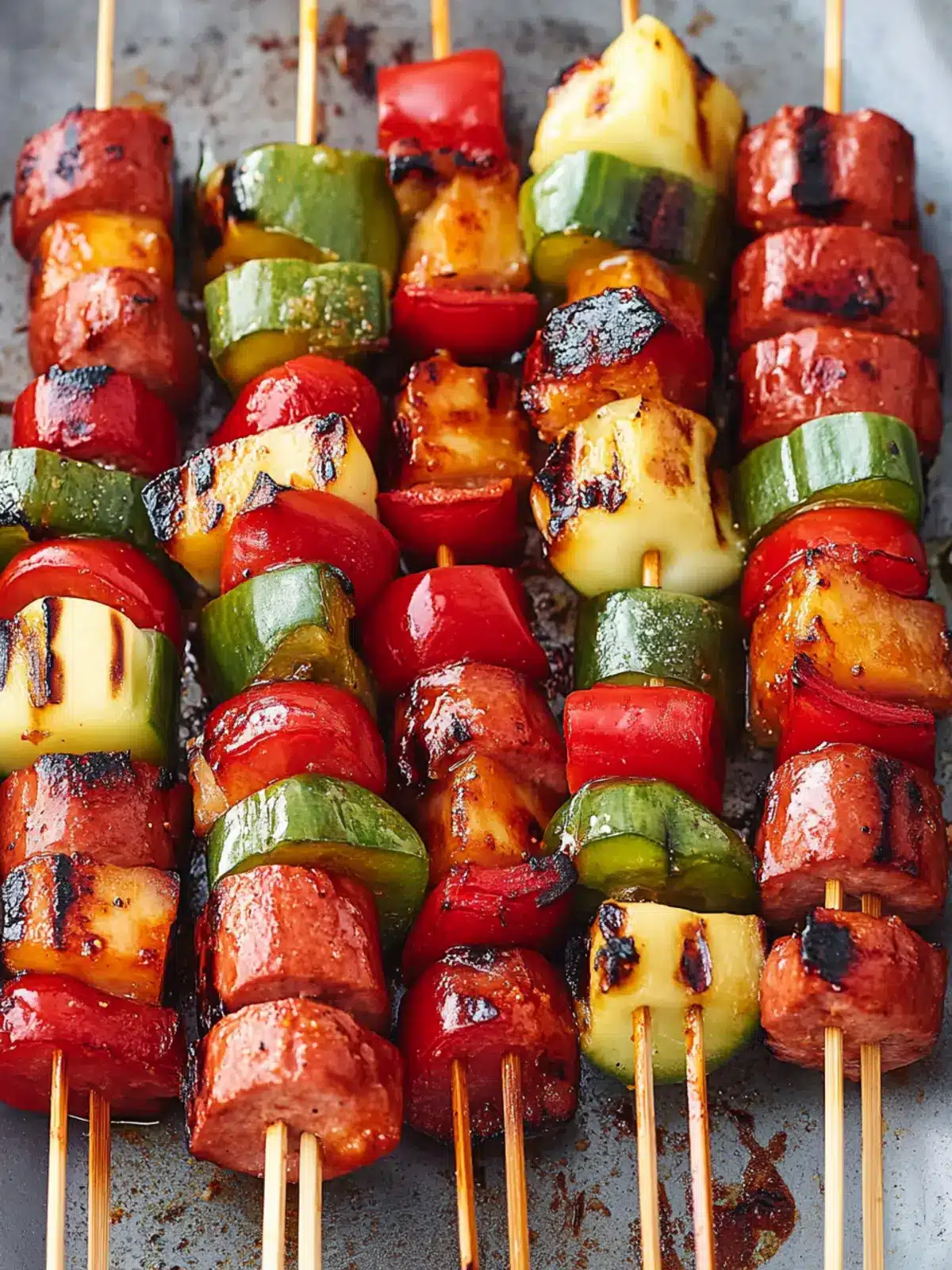 Savor the 4th of July Campfire Hot Dog Skewers Adventure! 2 4th of July Campfire Hot Dog Skewers