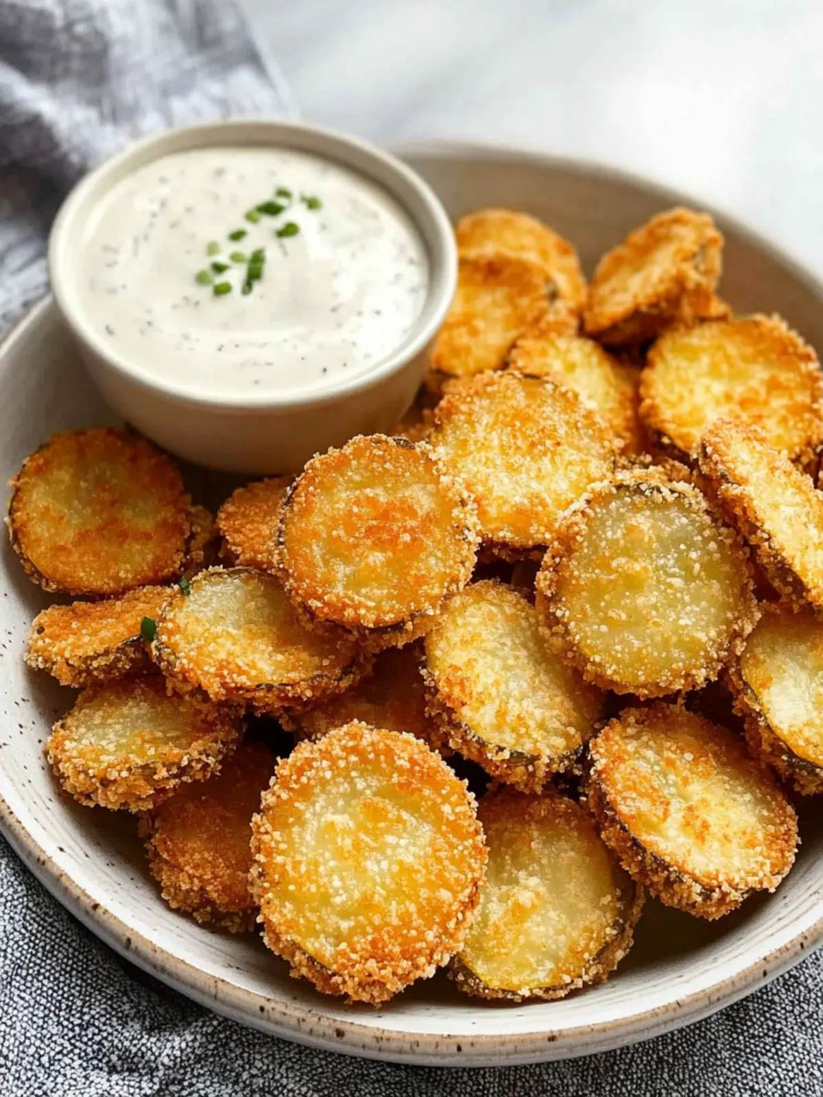 Crispy Air Fryer Fried Pickles You Need to Try Right Now 3 Air Fryer Fried Pickles