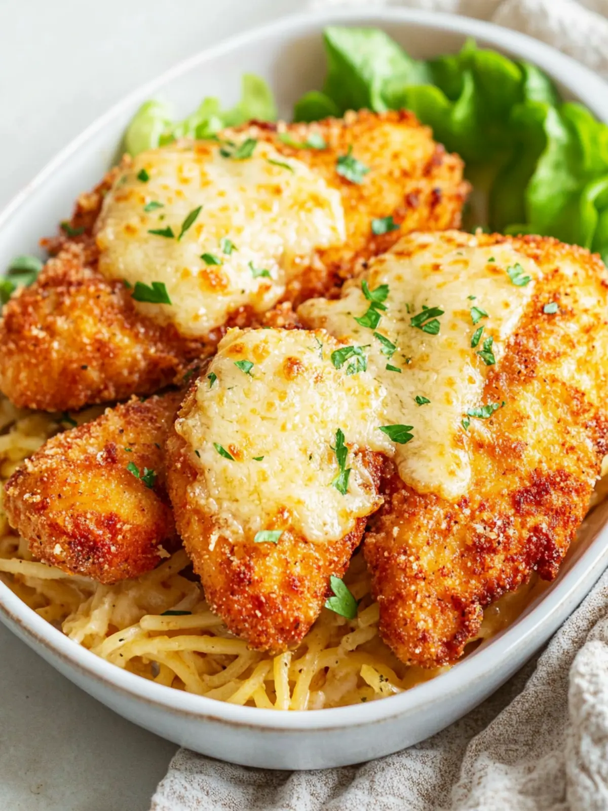 Crispy Air Fryer Parmesan Chicken in Just 13 Minutes! 3 Air Fryer Parmesan Chicken