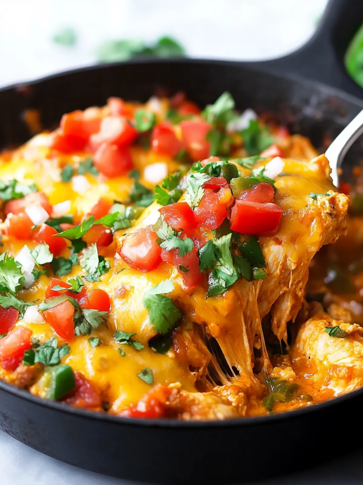 Keto Mexican Cheesy Chicken Skillet: A Flavor Explosion! 2 Keto Mexican Cheesy Chicken Skillet