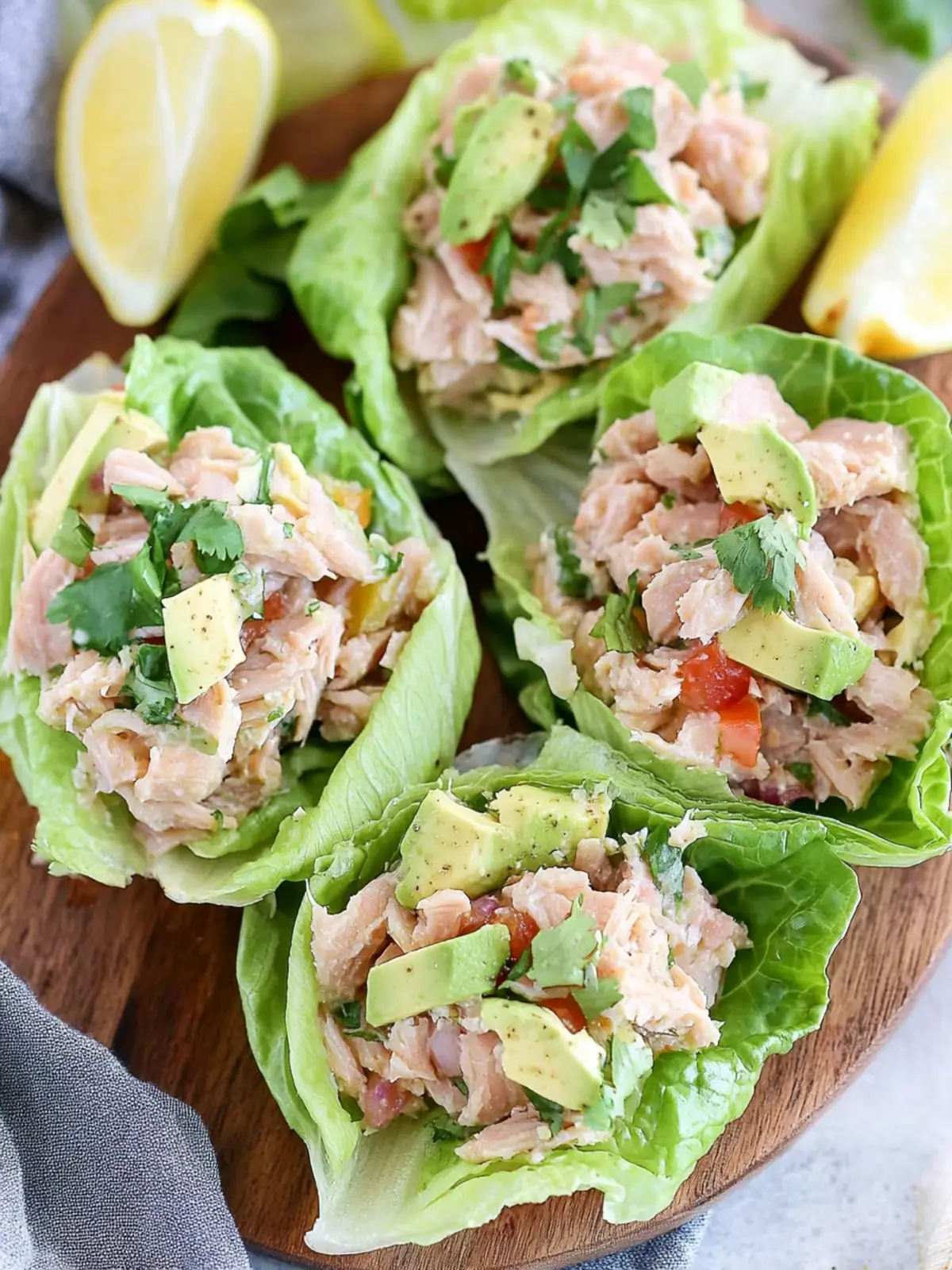Delicious Tuna Lettuce Wraps for a Fresh Homemade Bite 3 Tuna Lettuce Wraps