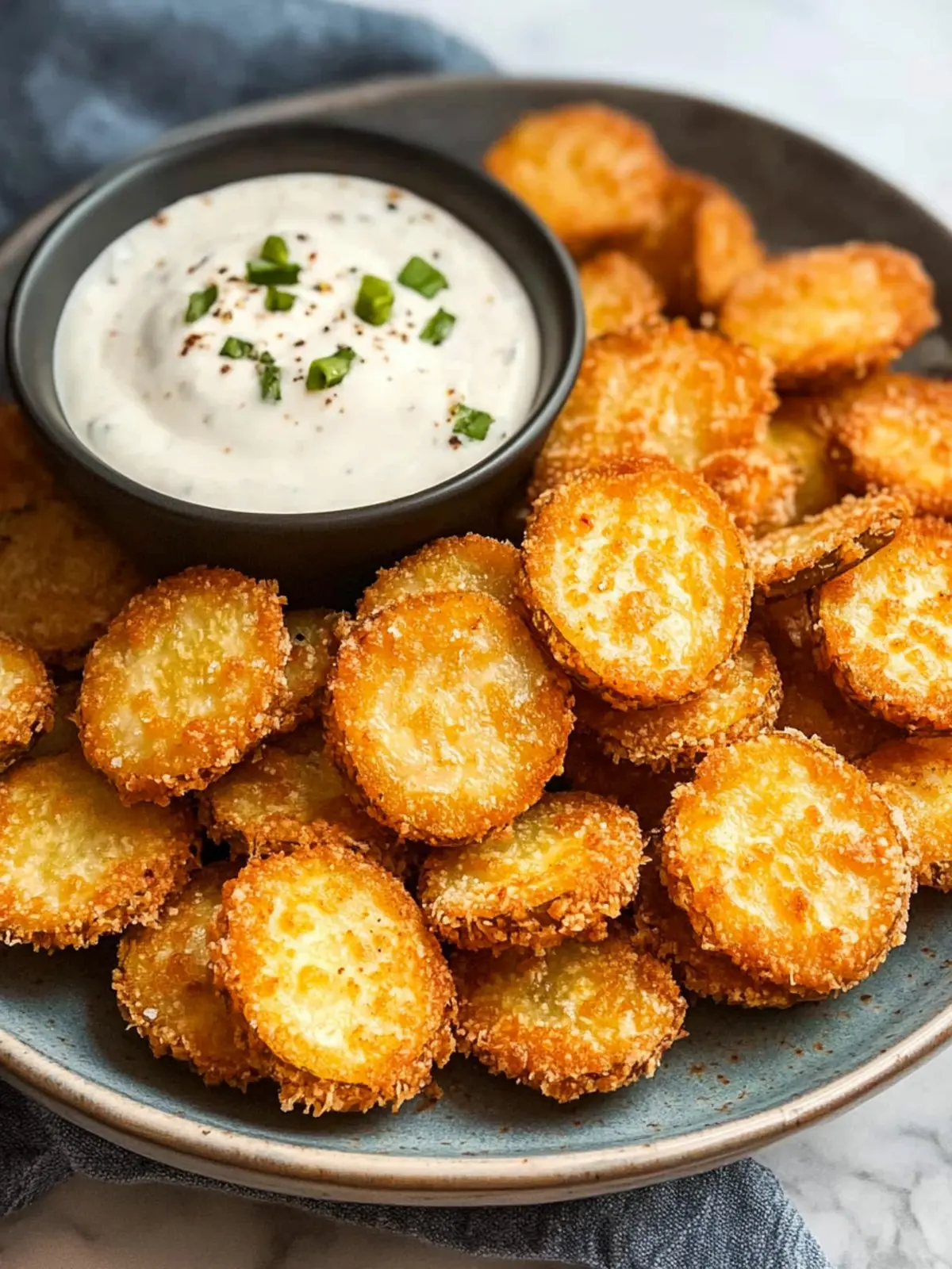 Crispy Air Fryer Fried Pickles You Need to Try Right Now 5 Air Fryer Fried Pickles