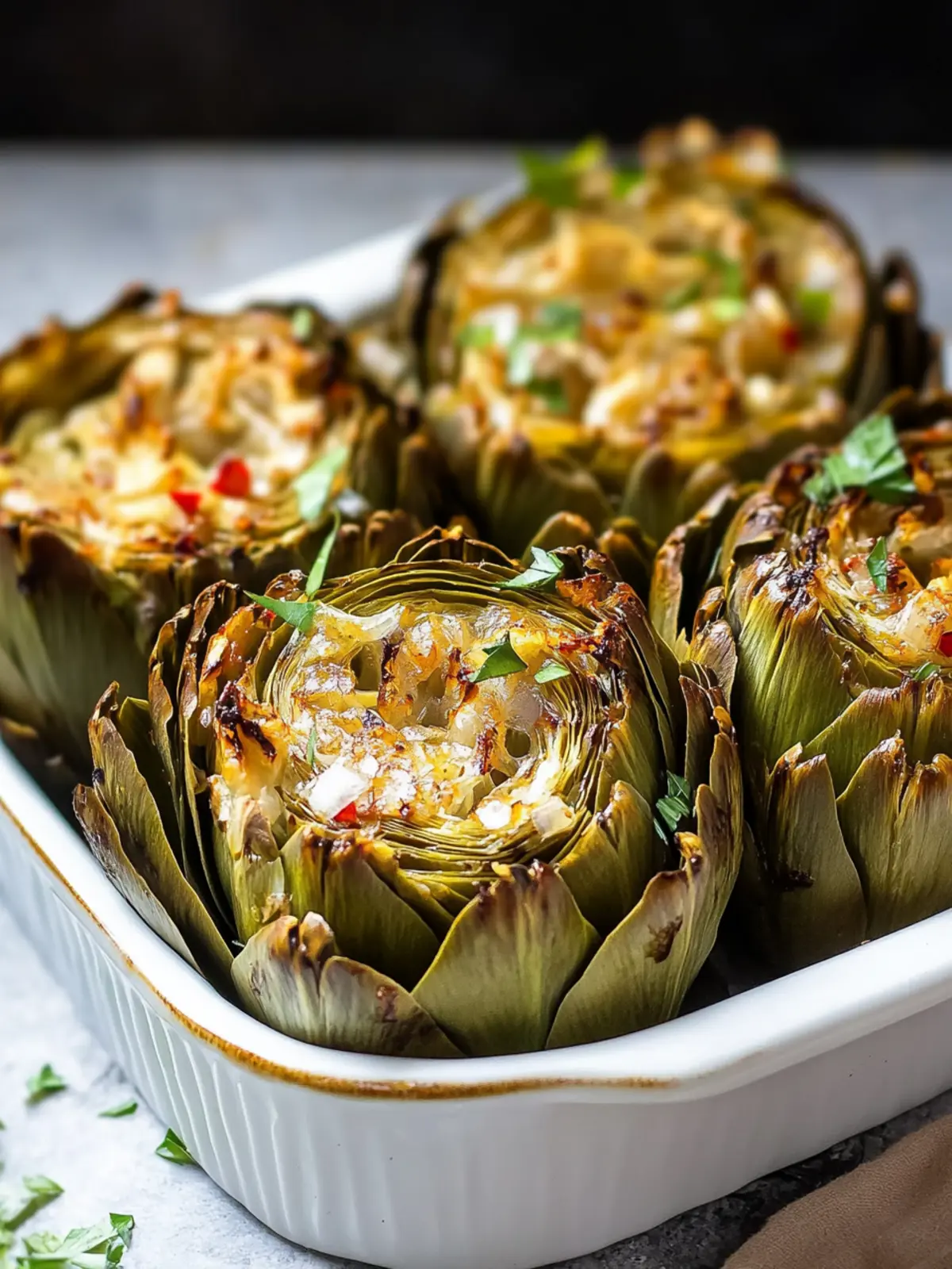 4th of July Stuffed Artichokes That Wow Your Guests 2 4th of July Stuffed Artichokes