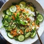 Crispy Rice Salad with Cucumbers and Herbs for Fresh Flavor 2 Crispy Rice Salad with Cucumbers and Herbs