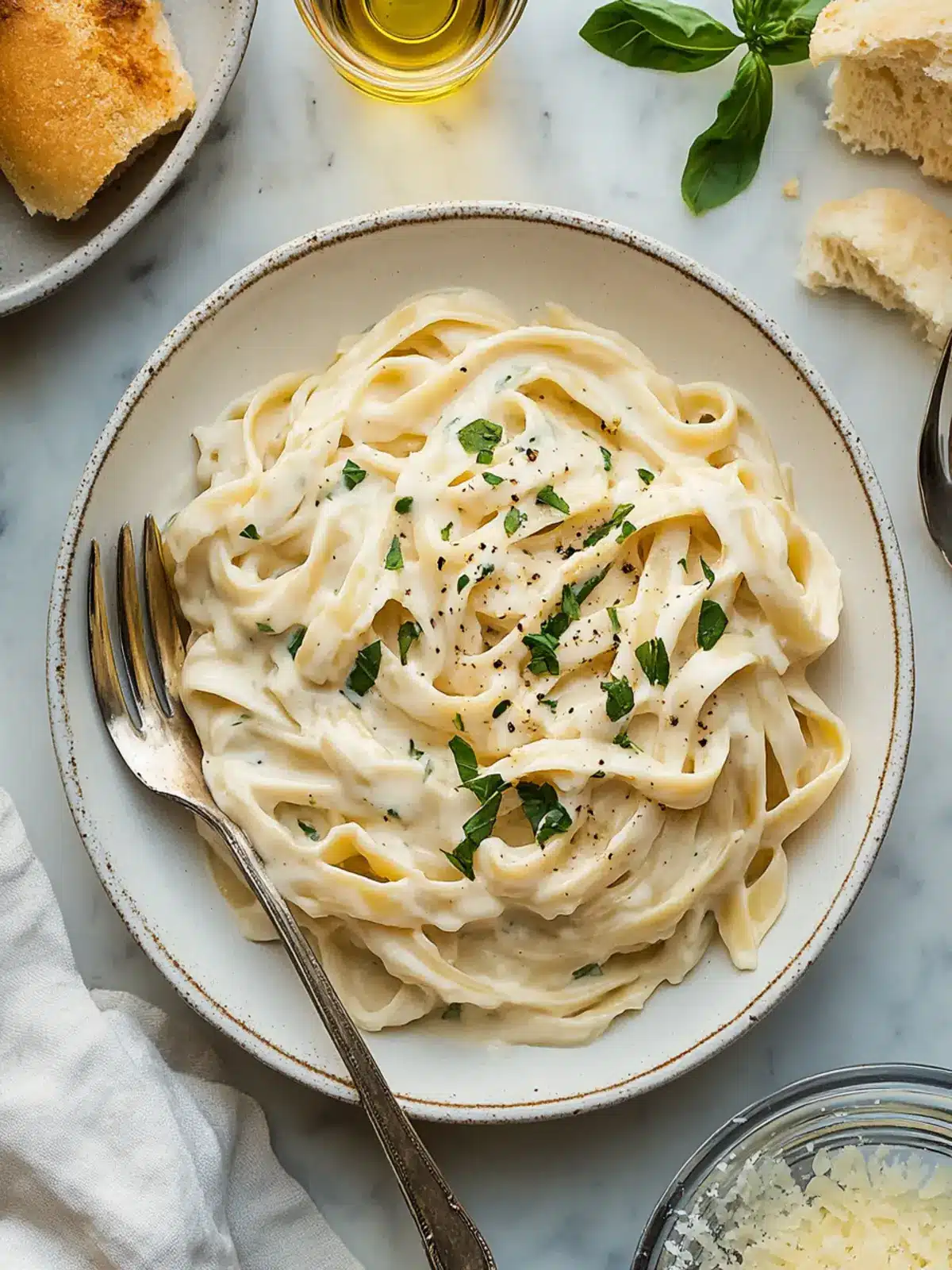Creamy Cottage Cheese Alfredo for Guilt-Free Indulgence 2 Cottage Cheese Alfredo