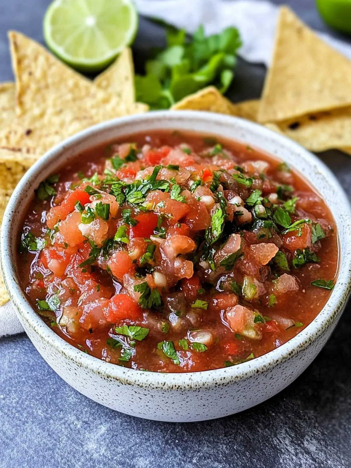4TH OF JULY Homemade Salsa Recipe for Perfect Summer Snacking 2 4TH OF JULY Homemade Salsa Recipe {Restaurant Style}