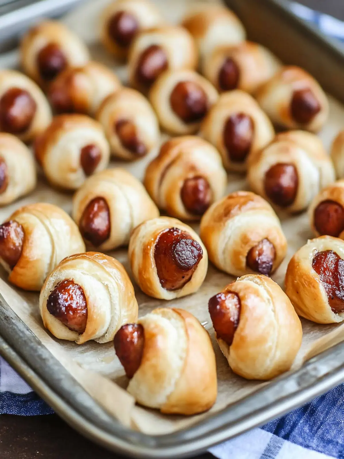 4TH OF JULY Mini Pigs in a Blanket That Wow Every Guest 4 4TH OF JULY Mini Pigs in a Blanket
