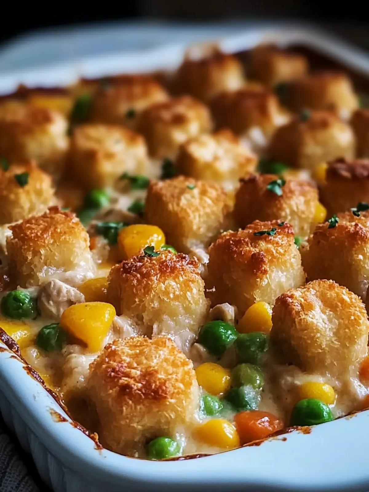 Irresistible Cozy Chicken Pot Pie Tater Tot Casserole Recipe 5 Cozy Chicken Pot Pie Tater Tot Casserole