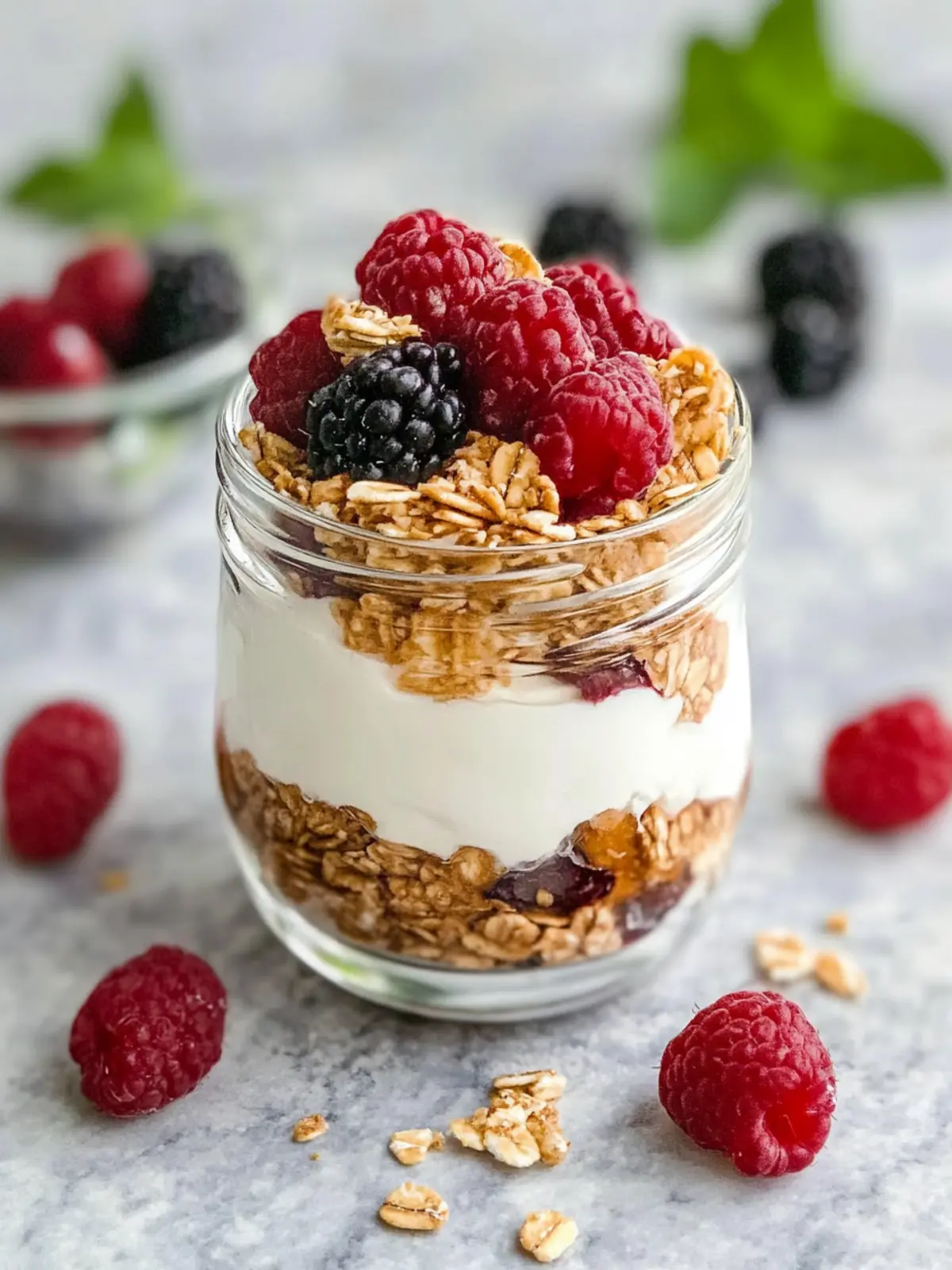 Protein Greek Yogurt Parfait: A Delicious Start to Your Day 3 Protein Greek Yogurt Parfait
