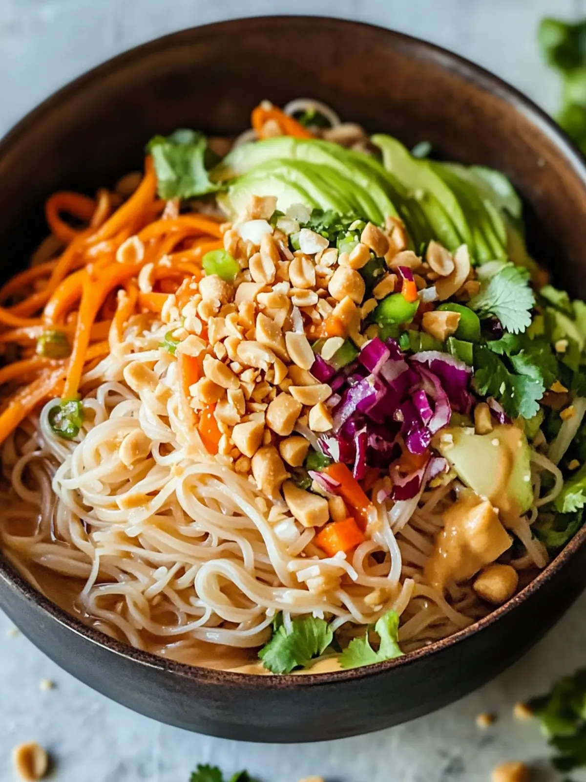 Easy Thai Peanut Noodles Salad for Flavorful Freshness 4 thai peanut noodles salad