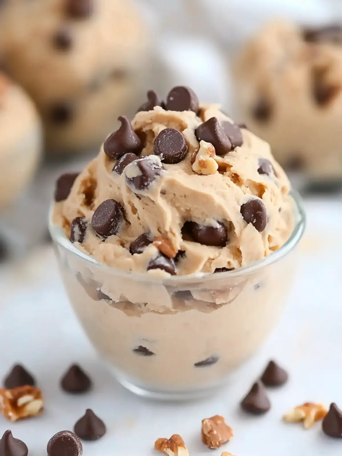 Indulge Guilt-Free: Protein Greek Yogurt Cookie Dough Delight 3 Protein Greek Yogurt Cookie Dough (Low Carb)