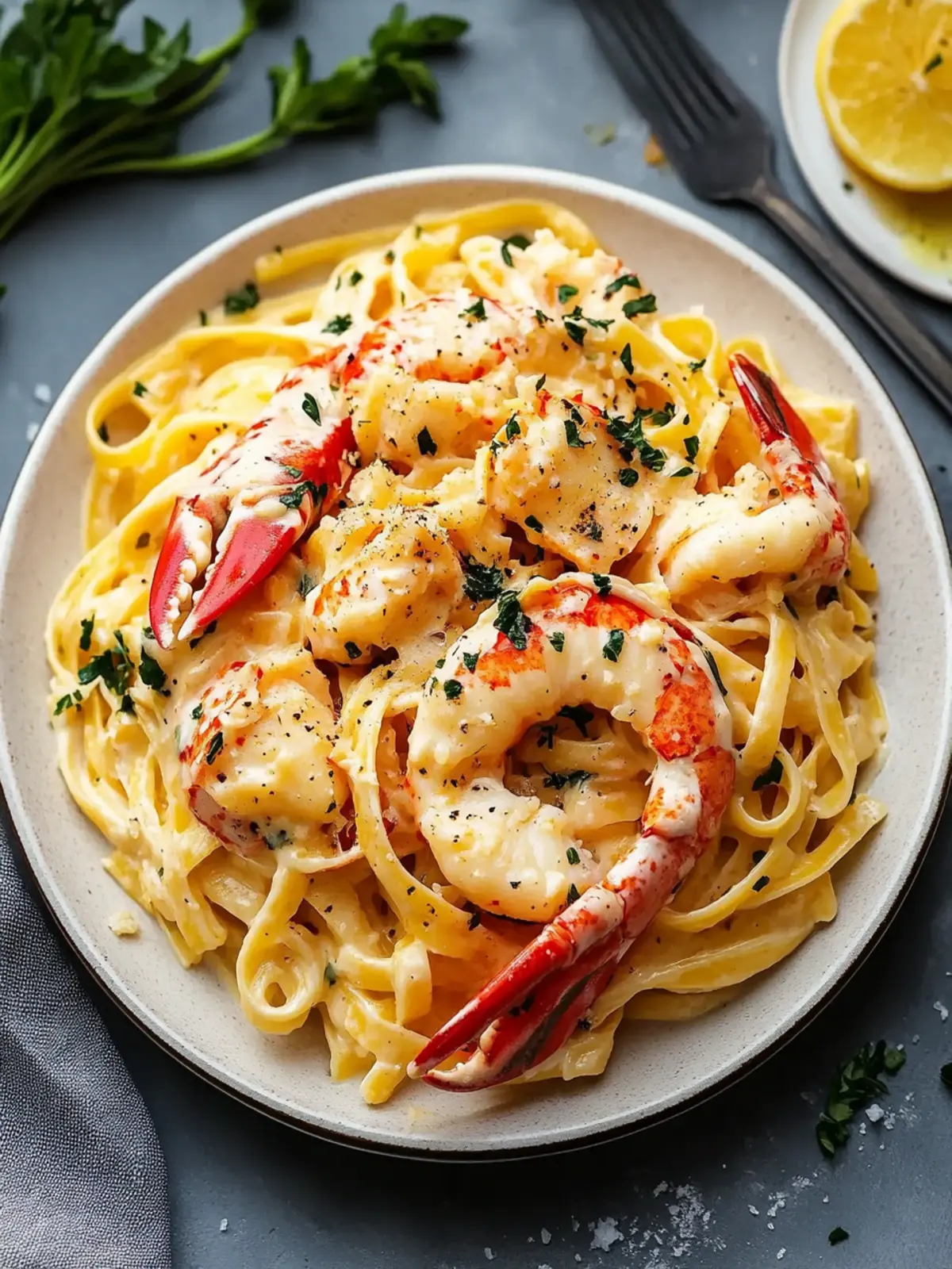 Indulge in Creamy Tuscan Lobster Pasta for a Luxurious Night In 5 Creamy Tuscan Lobster Pasta