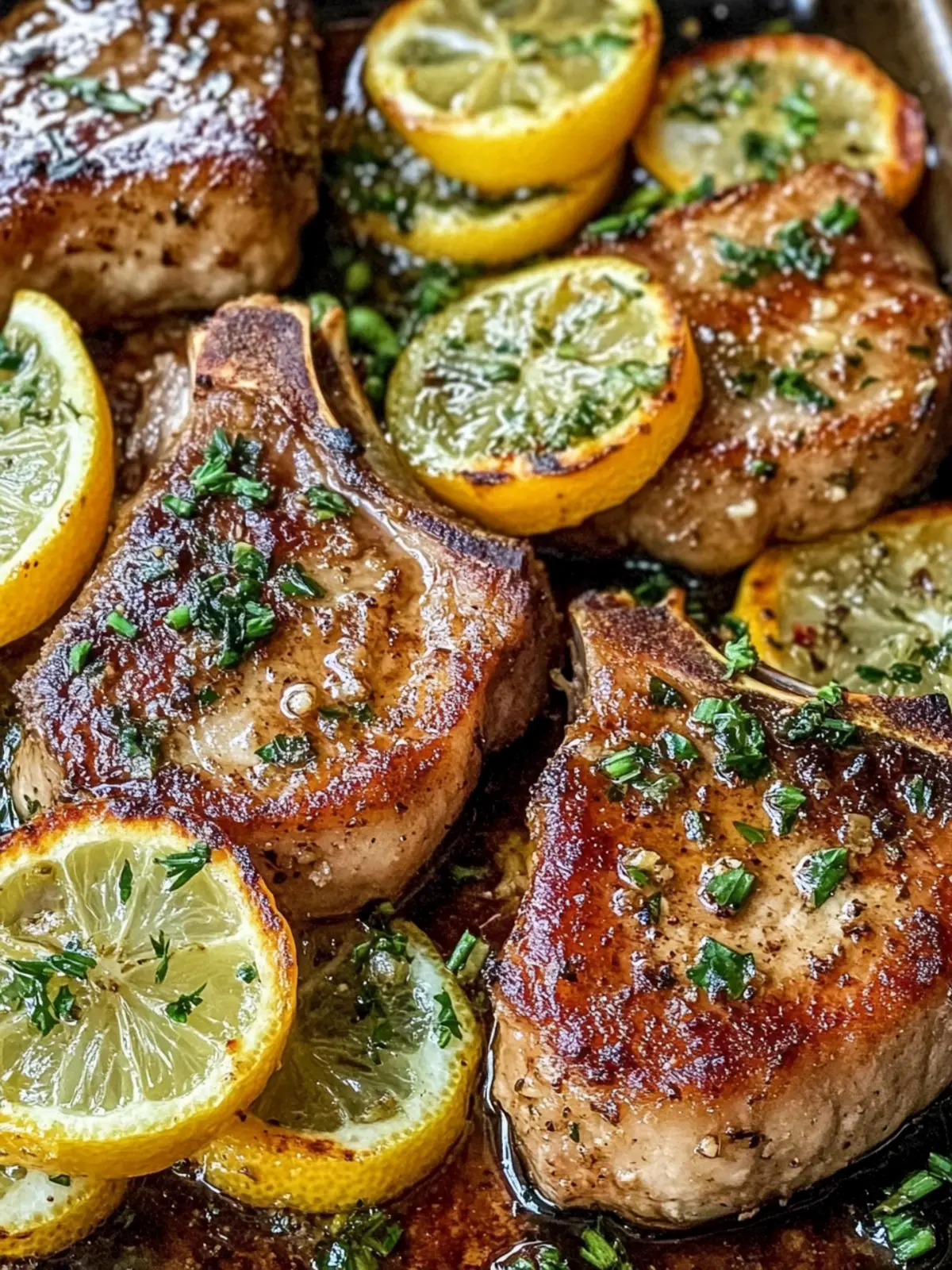Juicy Air Fryer Sheet Pan Lemon Garlic Pork Chops Delight 3 Air Fryer Sheet Pan Lemon Garlic Pork Chops