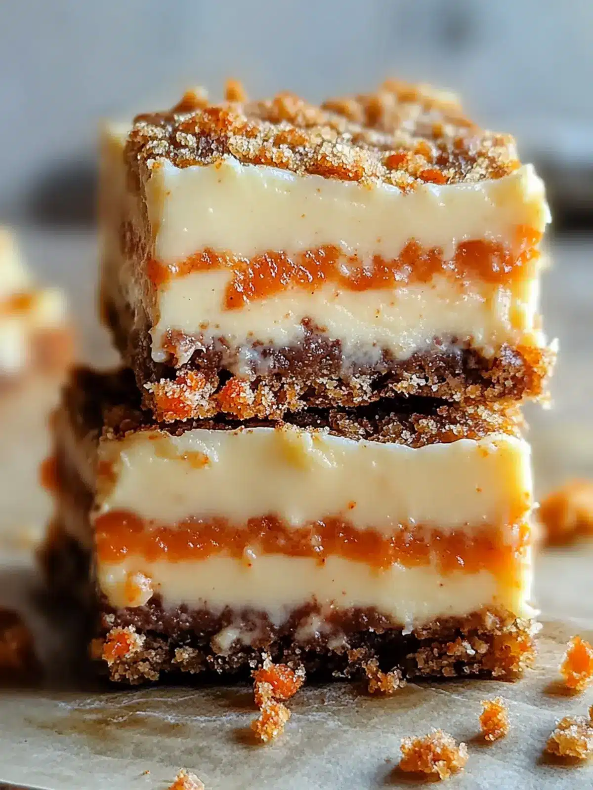 Irresistibly Indulgent Carrot Cake Cream Cheese Bars to Crave 2 Irresistibly Indulgent Carrot Cake Cream Cheese Bars