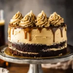 Indulge in Chocolate Whiskey Cake with Salted Caramel Bliss 7 Chocolate Whiskey Cake with Salted Caramel Buttercream