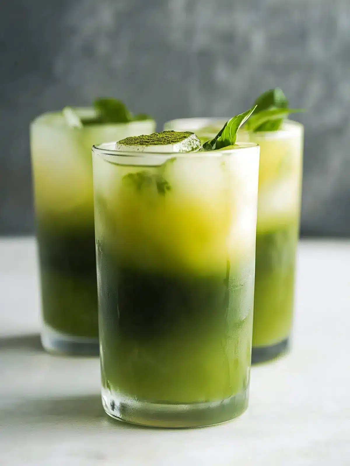 Layered Matcha Lemonade: Refreshment Like Never Before 2 Layered Matcha Lemonade