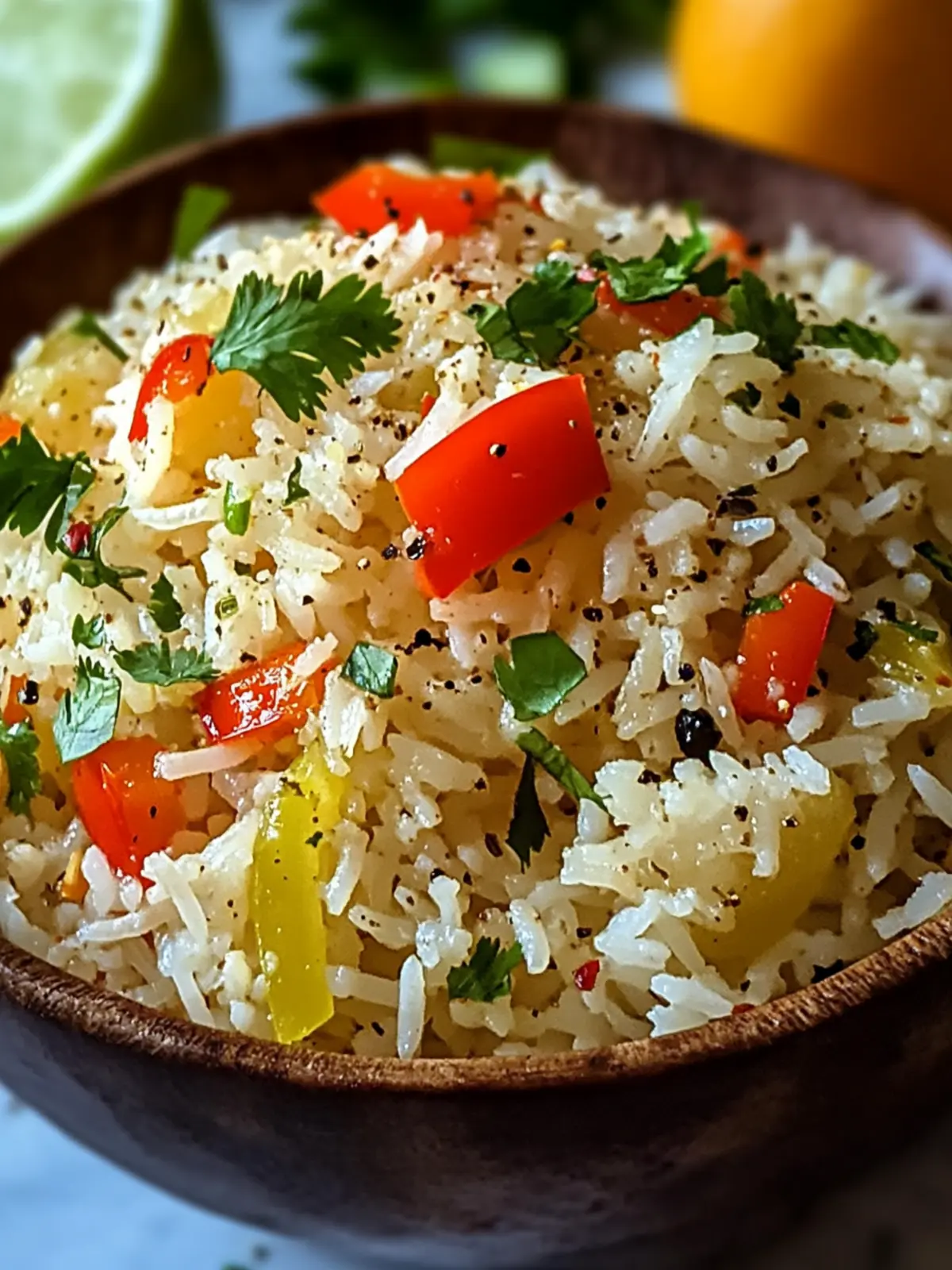 Island Coconut Pepper Rice for a Flavorful Home Feast 2 Island Coconut Pepper Rice