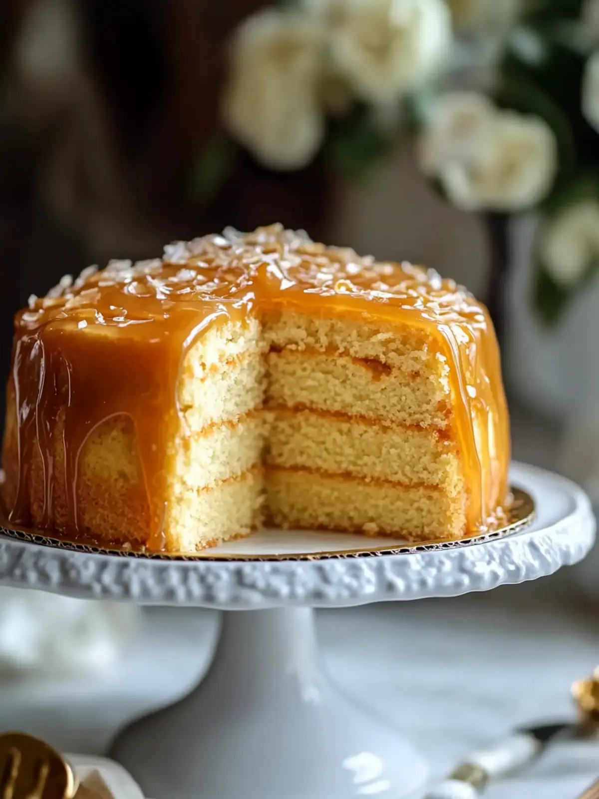 Irresistible Salted Caramel Kentucky Butter Cake Recipe 2 Salted Caramel Kentucky Butter Cake Recipe