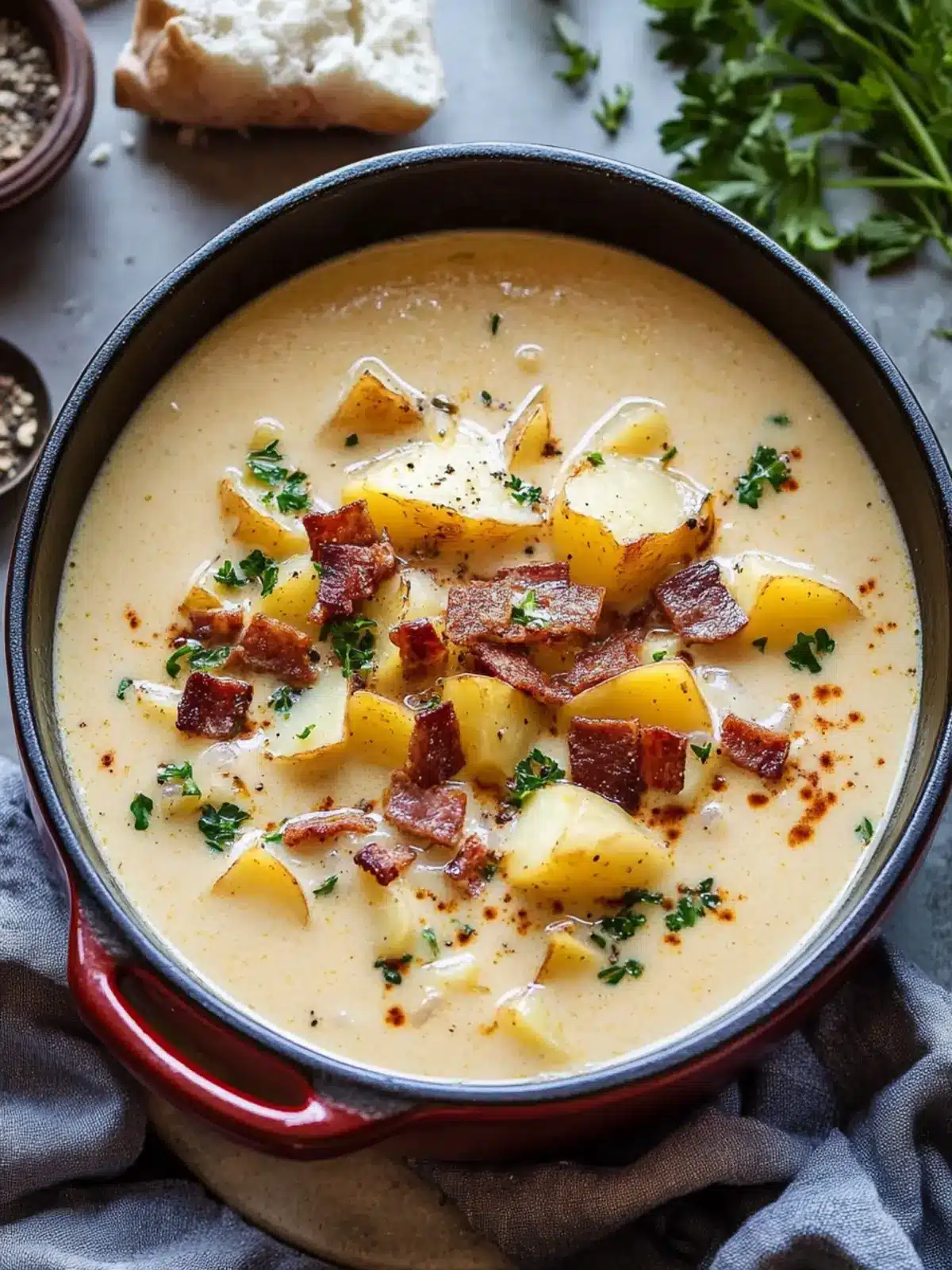 Savory Cajun Potato Soup that Warms Your Soul 2 Cajun Potato Soup