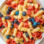 Incredible 4th of July Red White and Blue Pasta Salad Delight 6 4th of July RED WHITE AND BLUE PASTA SALAD