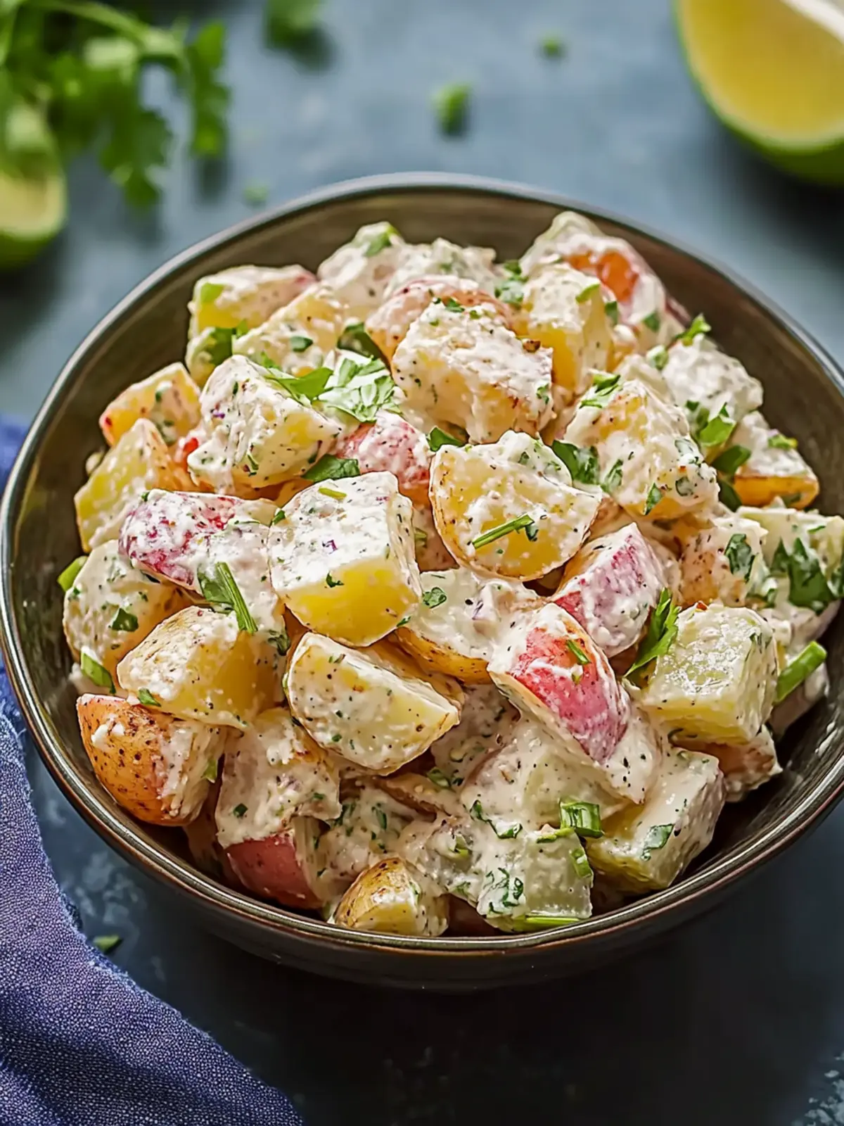 Vegan Jamaican Potato Salad That's Bursting with Flavor 4 Vegan Jamaican Potato Salad