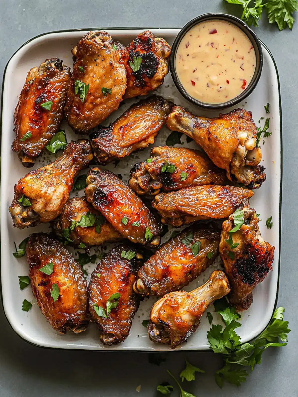 Ultimate 4TH OF JULY Baked Chicken Wings for Perfect Flavor 2 4TH OF JULY Baked Chicken Wings