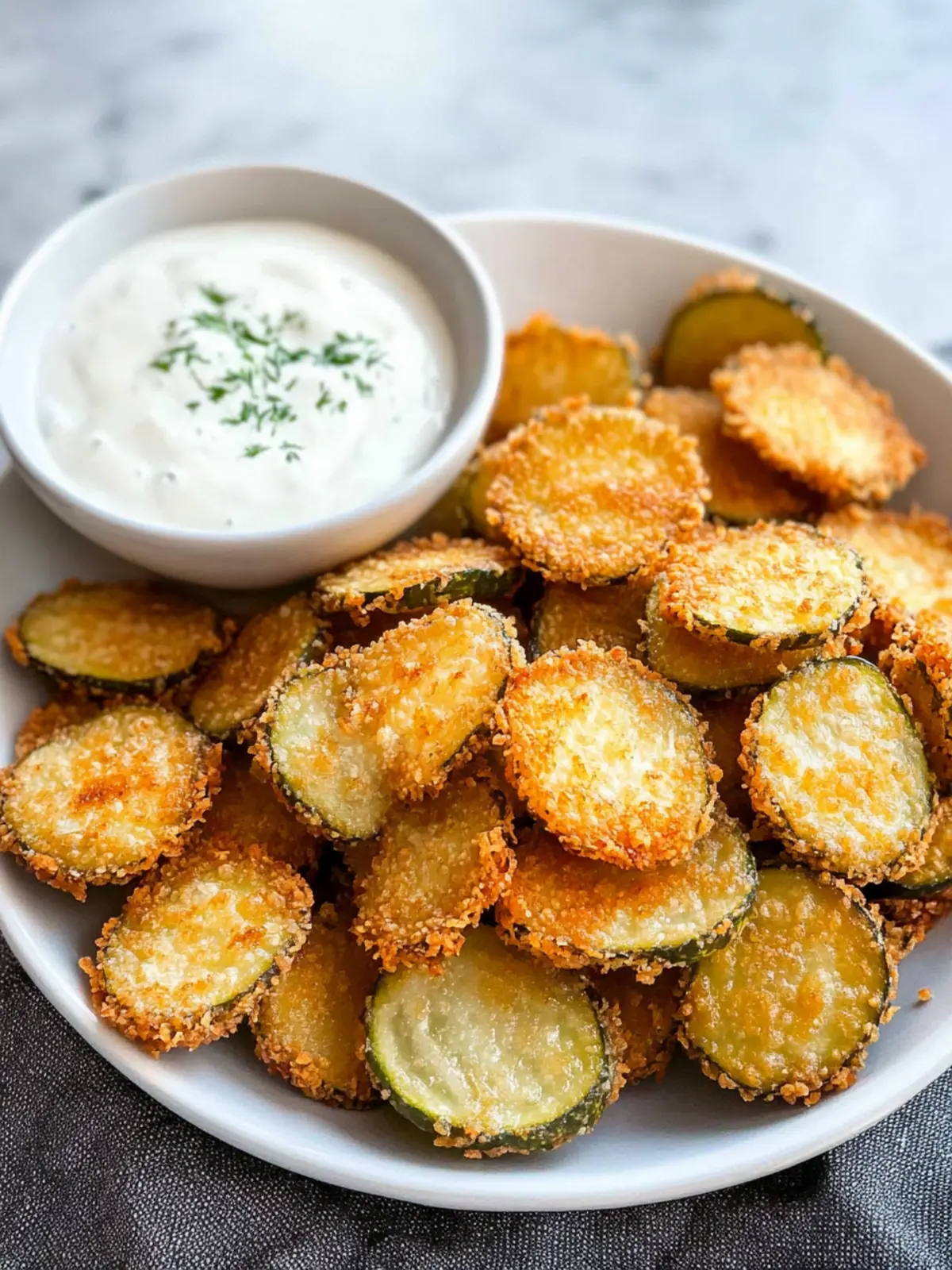 Crispy Air Fryer Fried Pickles You Need to Try Right Now 2 Air Fryer Fried Pickles
