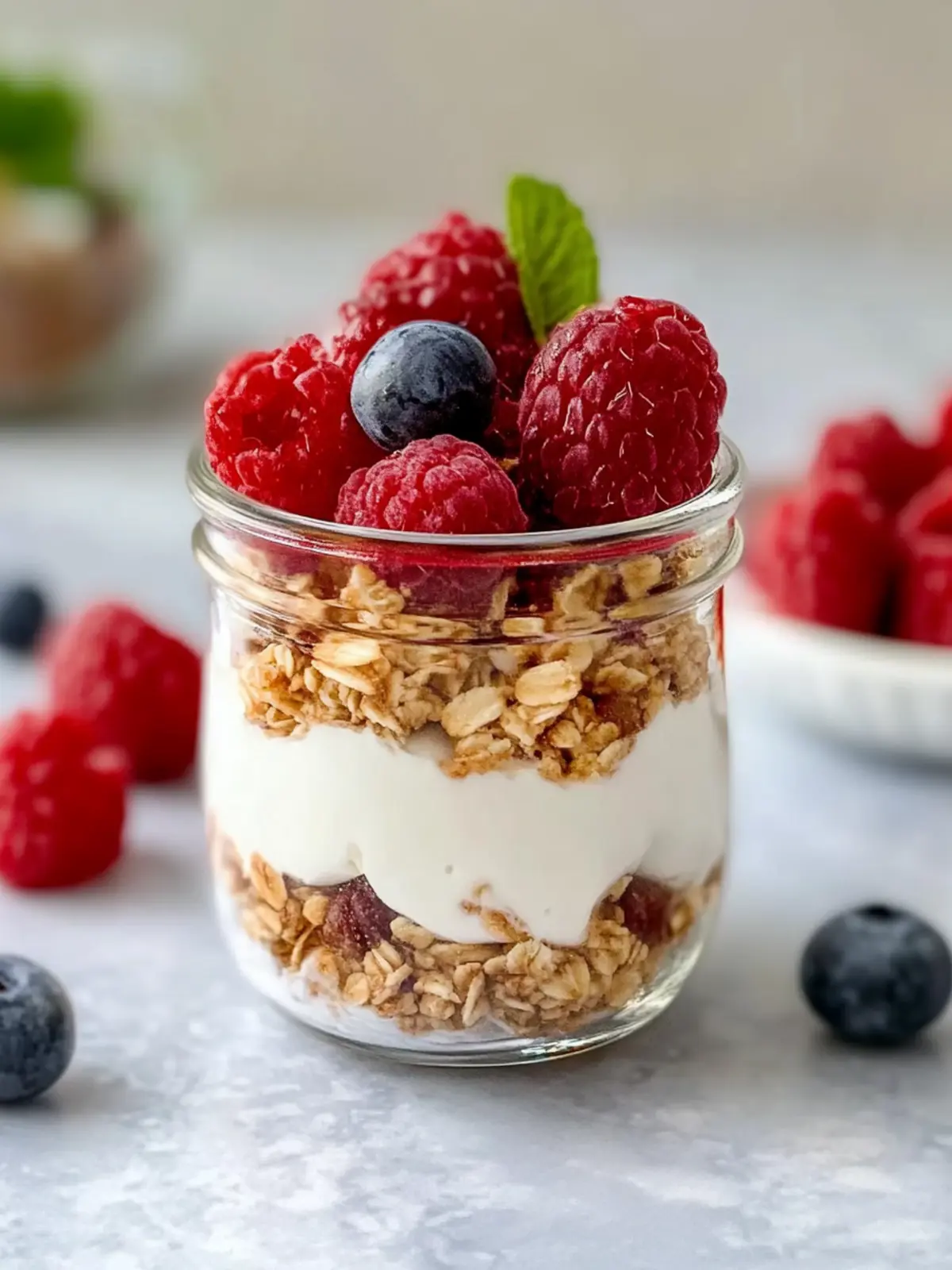 Protein Greek Yogurt Parfait: A Delicious Start to Your Day 4 Protein Greek Yogurt Parfait