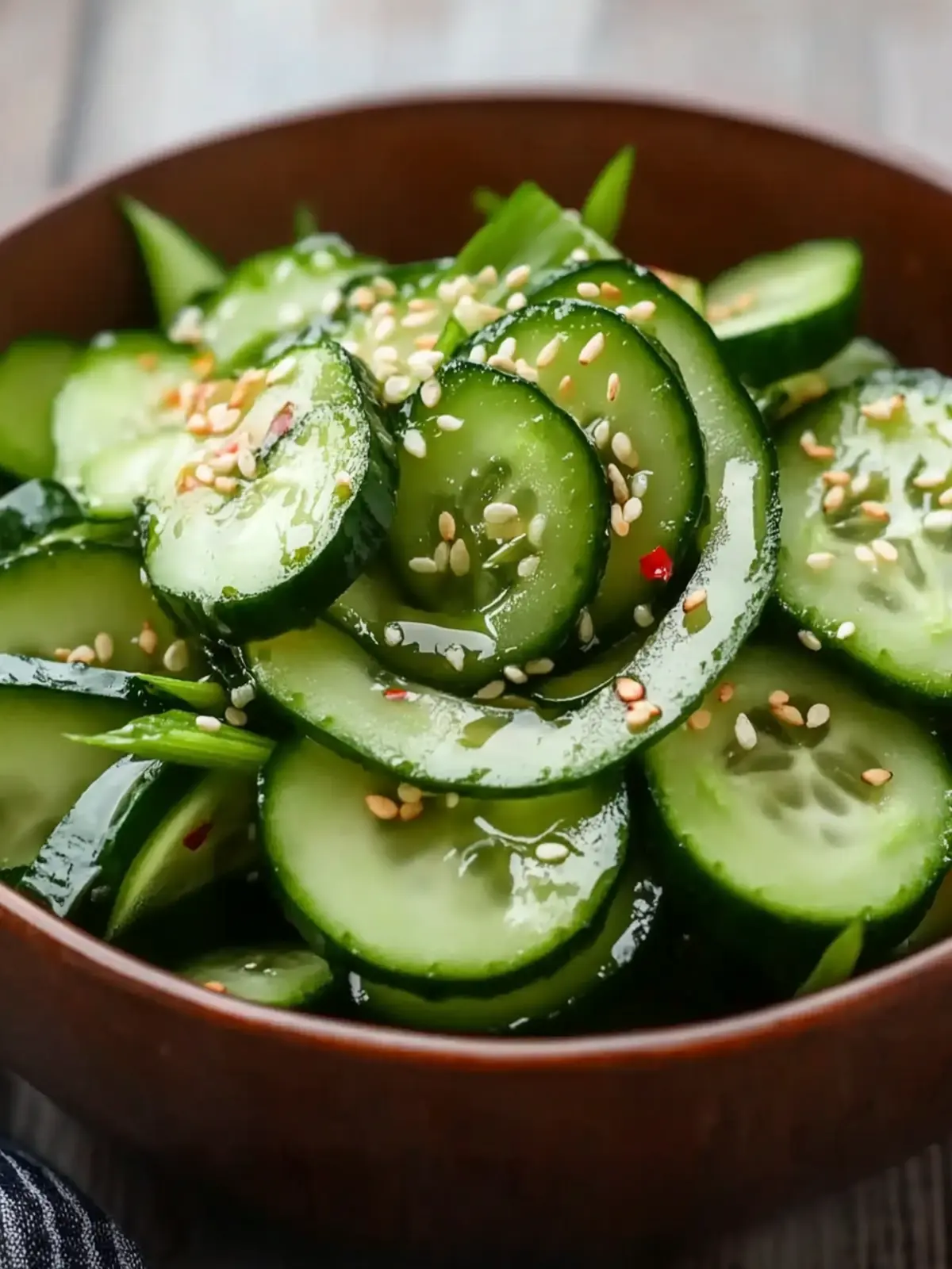 Fresh Asian Sesame Cucumber Salad Recipe You'll Love Today 2 Fresh Asian Sesame Cucumber Salad Recipe