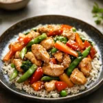 Healthy Dinner Ginger-Sesame Chicken and Veggie Stir-Fry Bliss 3 Healthy Dinner Ginger-Sesame Chicken And Veggie Stir-Fry